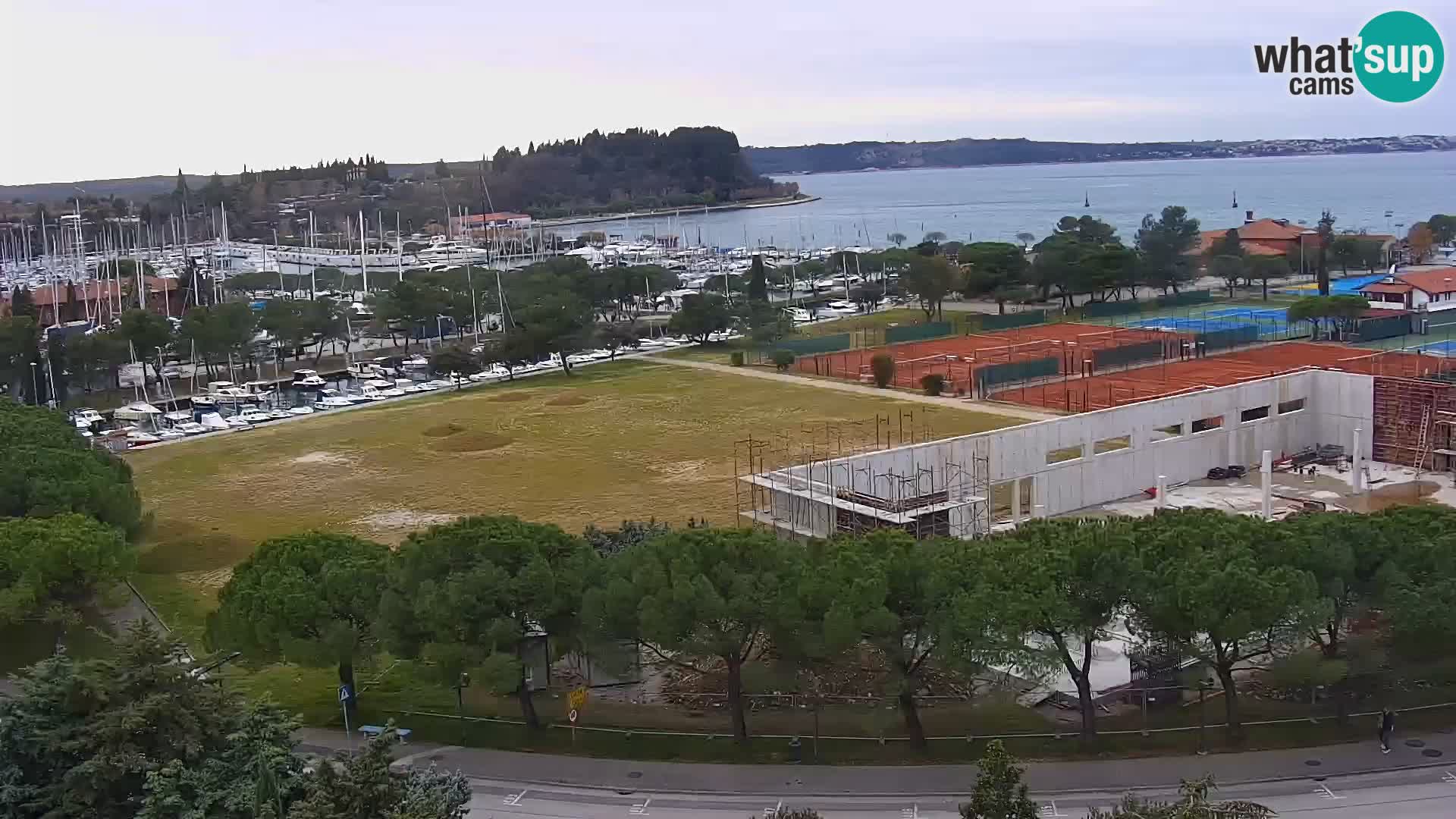 Portorož Marina et le golfe de Piran