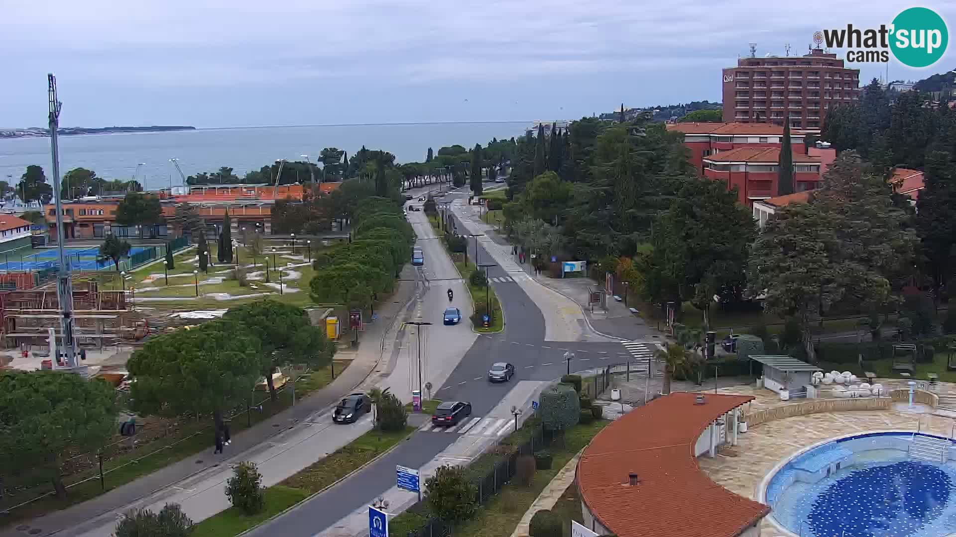 Portorož Marina et le golfe de Piran