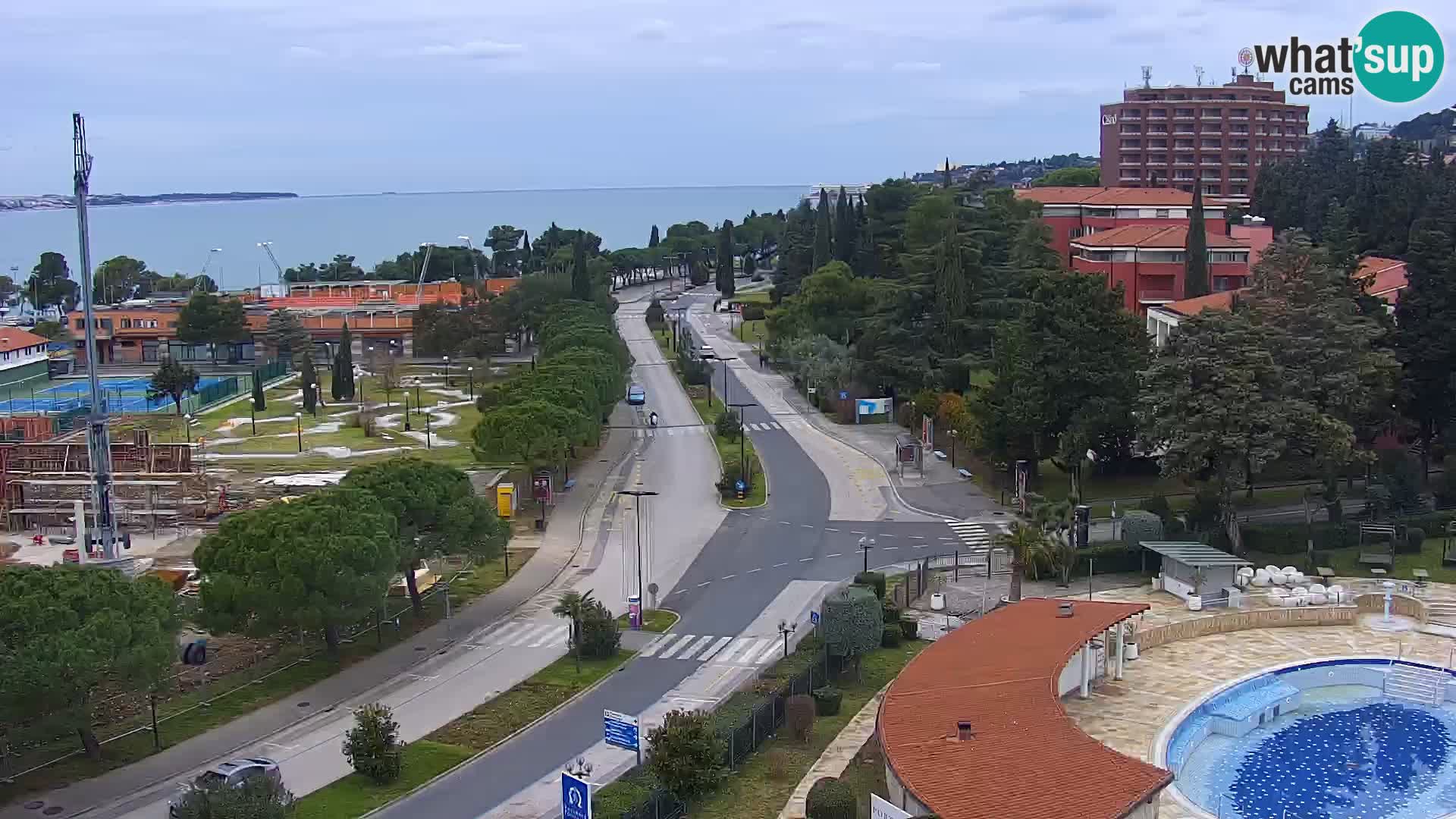 Portorož Marina y el golfo de Piran