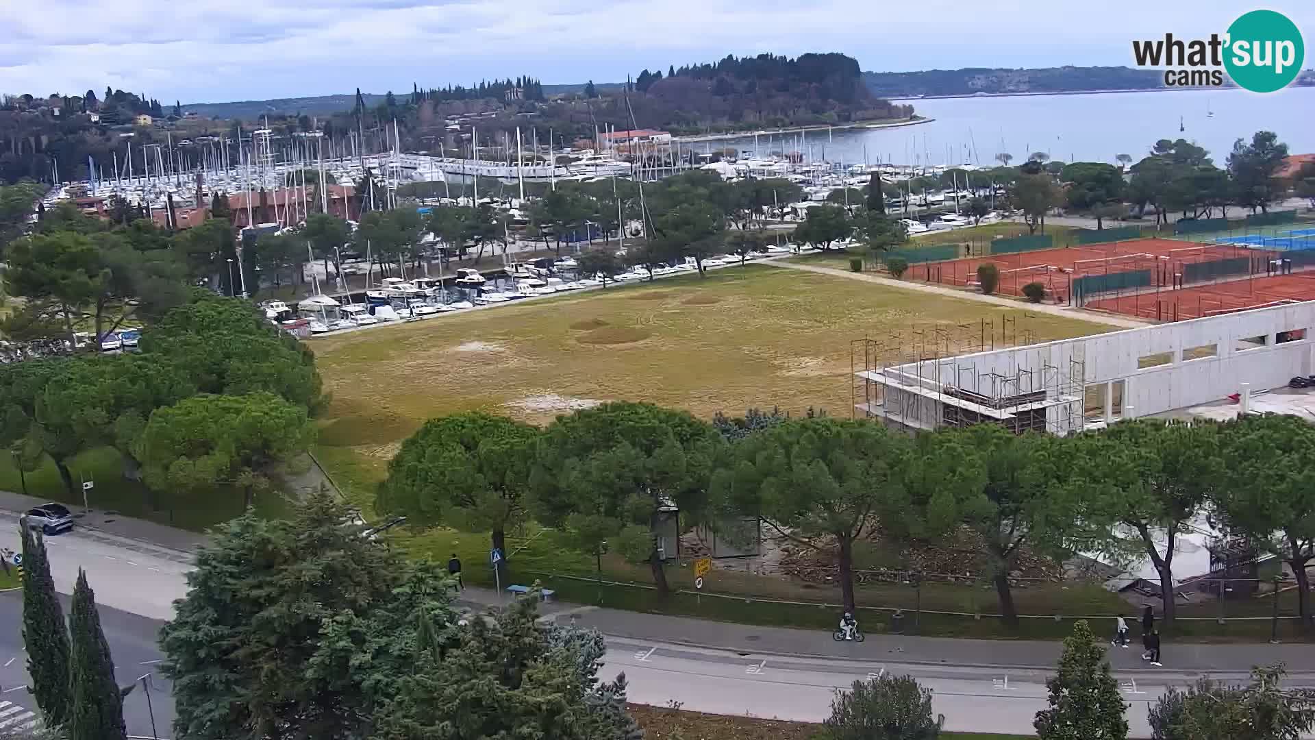 Marina di Portorose e il golfo di Piran