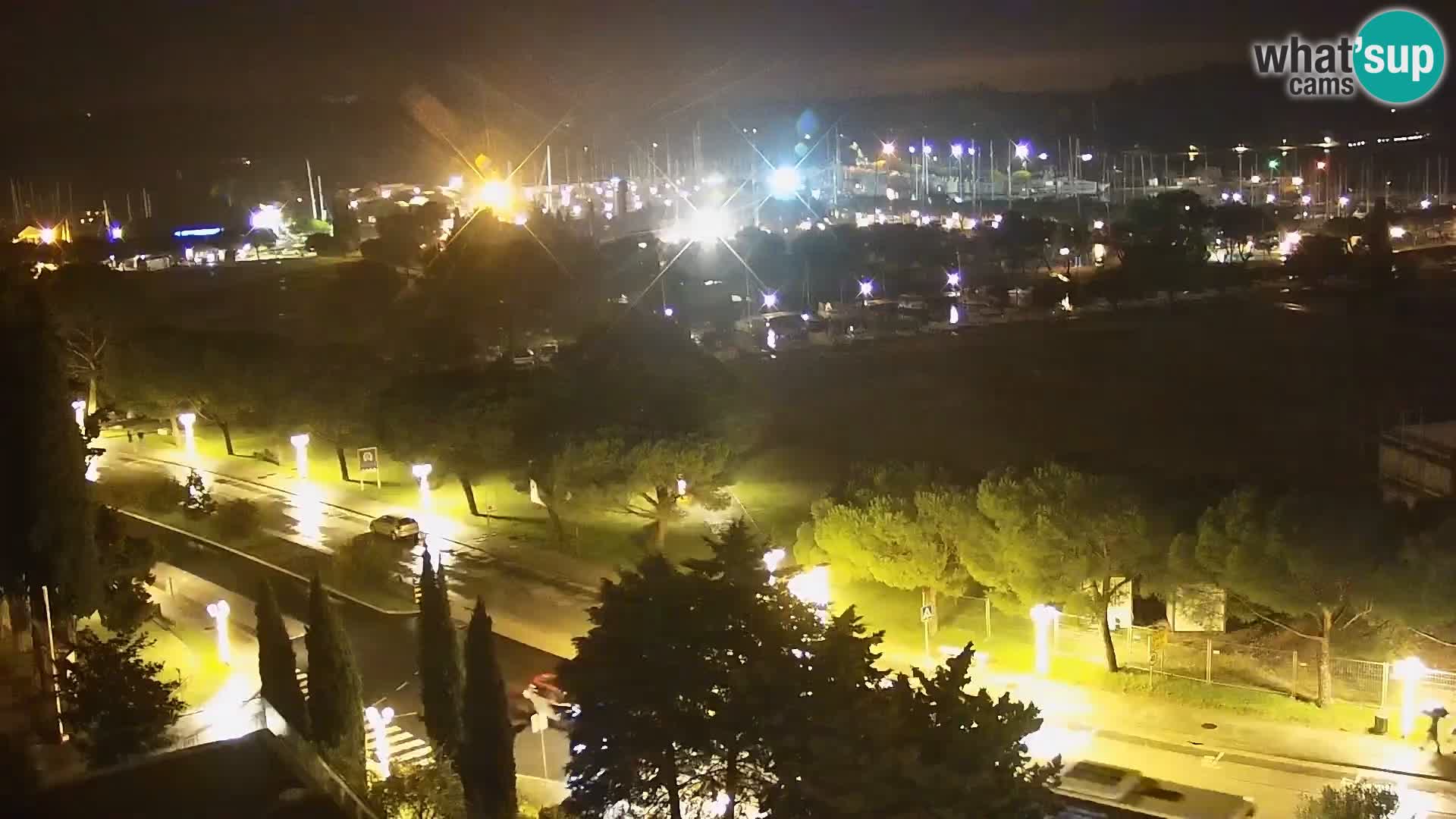 Marina di Portorose e il golfo di Piran