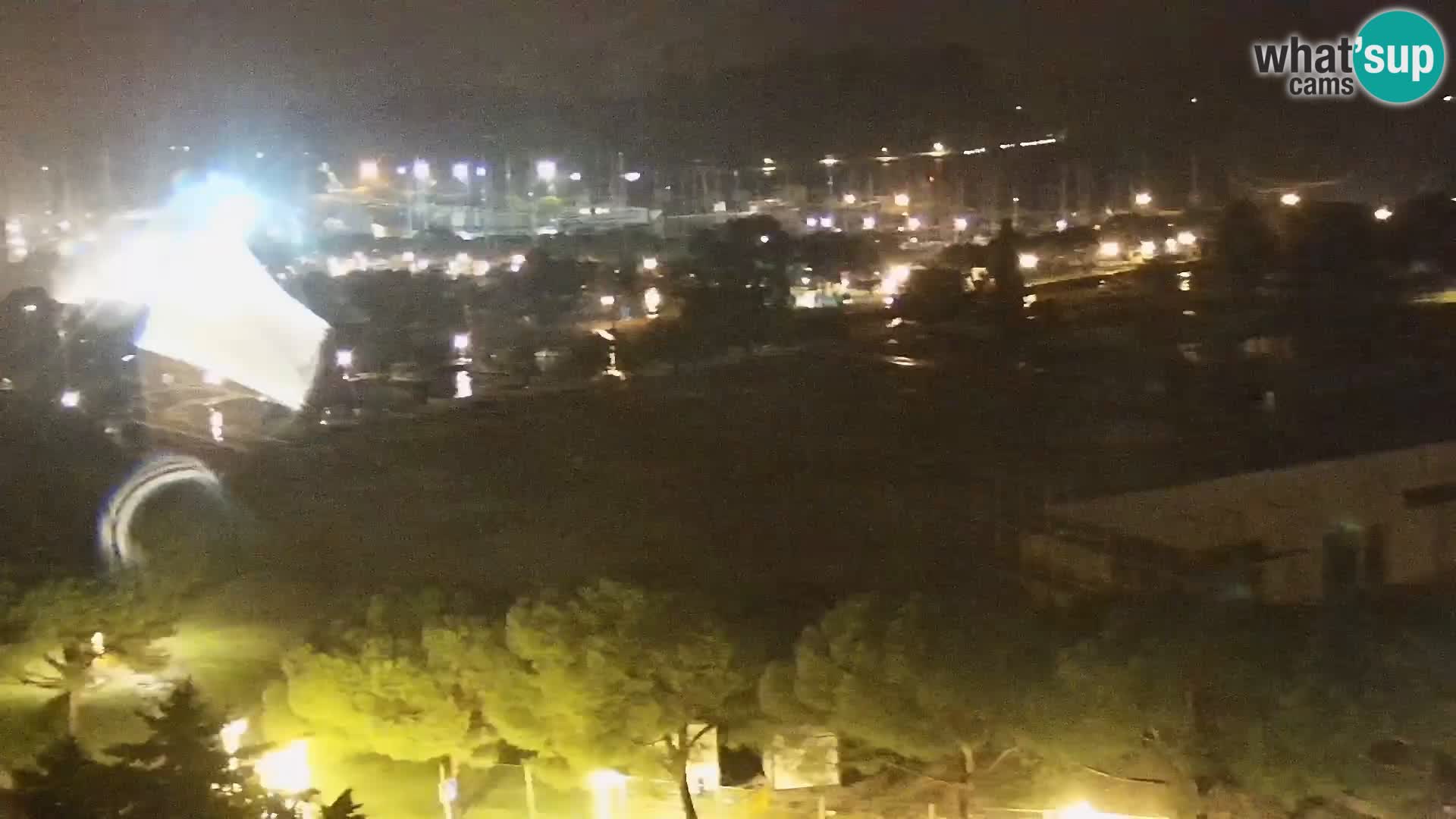 Marina di Portorose e il golfo di Piran