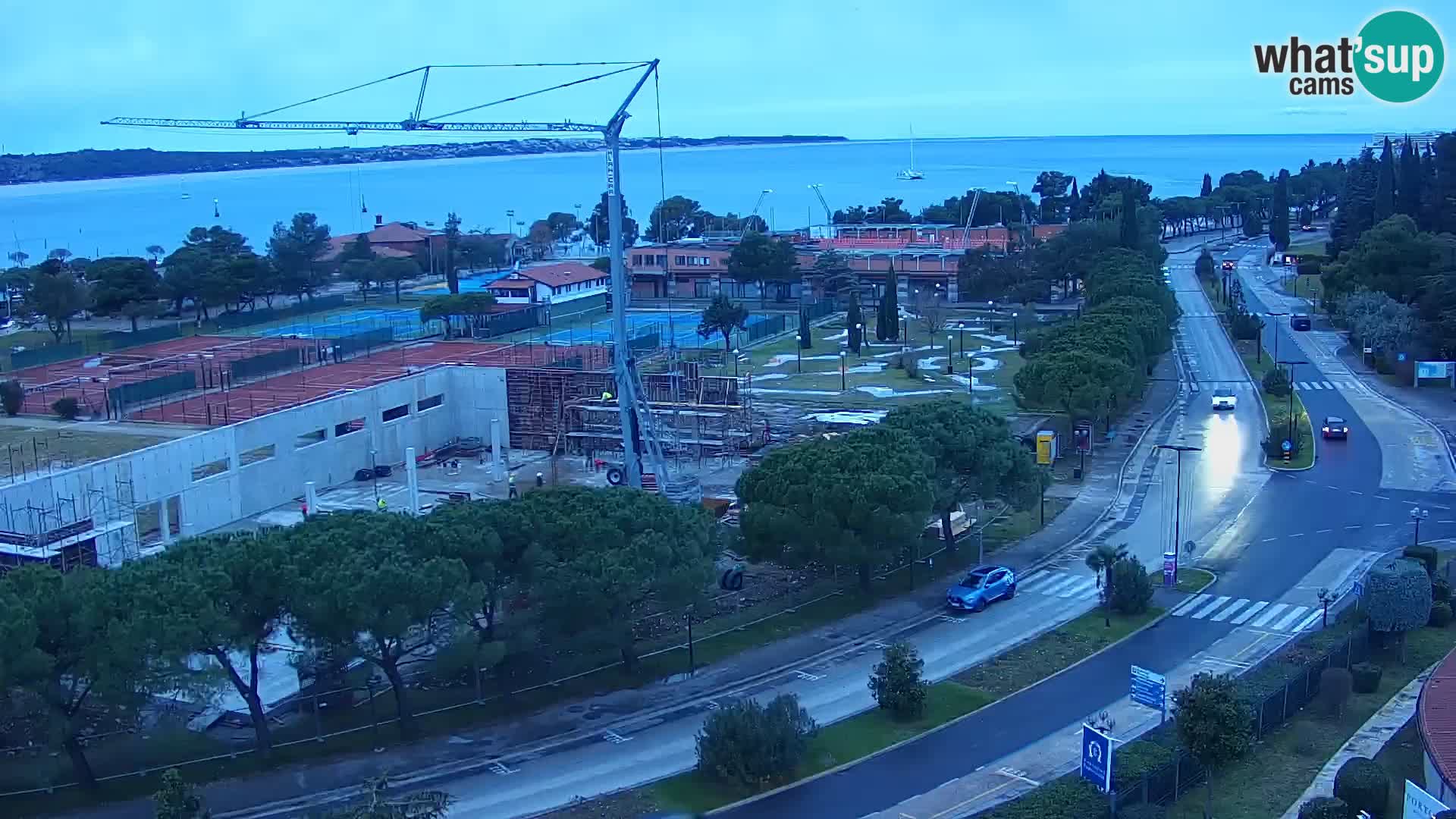 Portorož Marina et le golfe de Piran