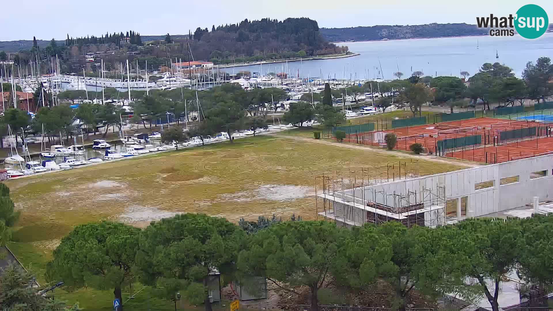 Portorož Marina et le golfe de Piran