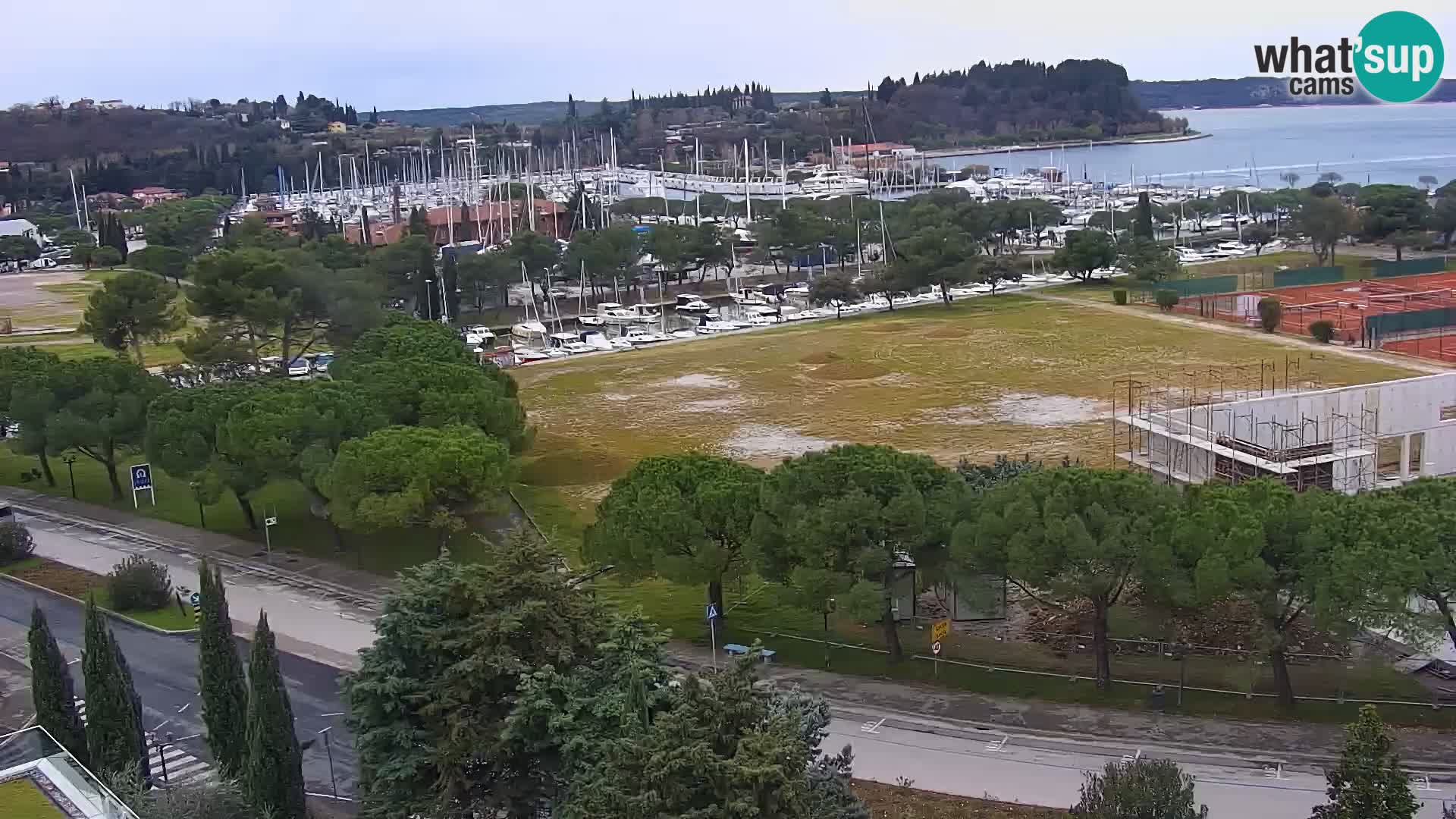 Portorož Marina et le golfe de Piran