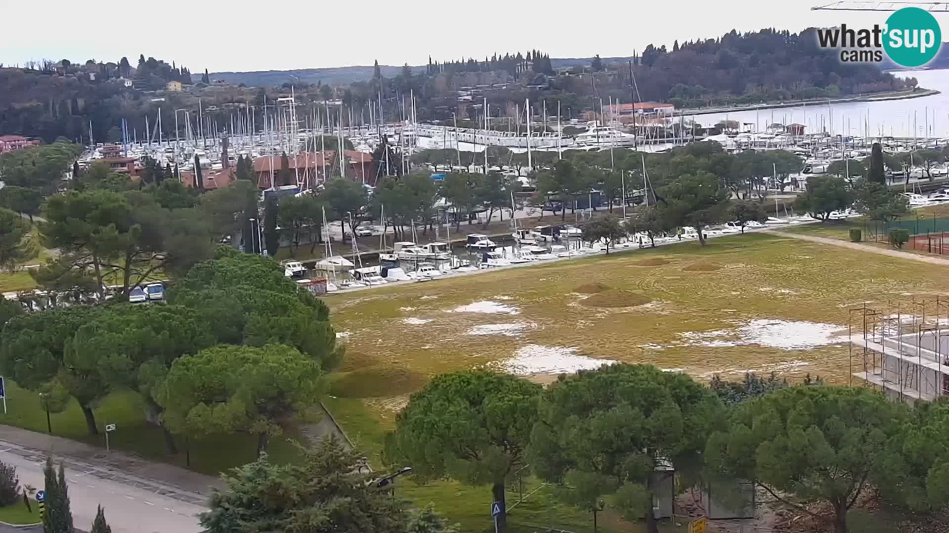 Marina di Portorose e il golfo di Piran