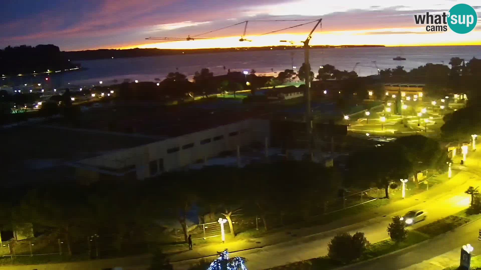 Portorož Marina et le golfe de Piran