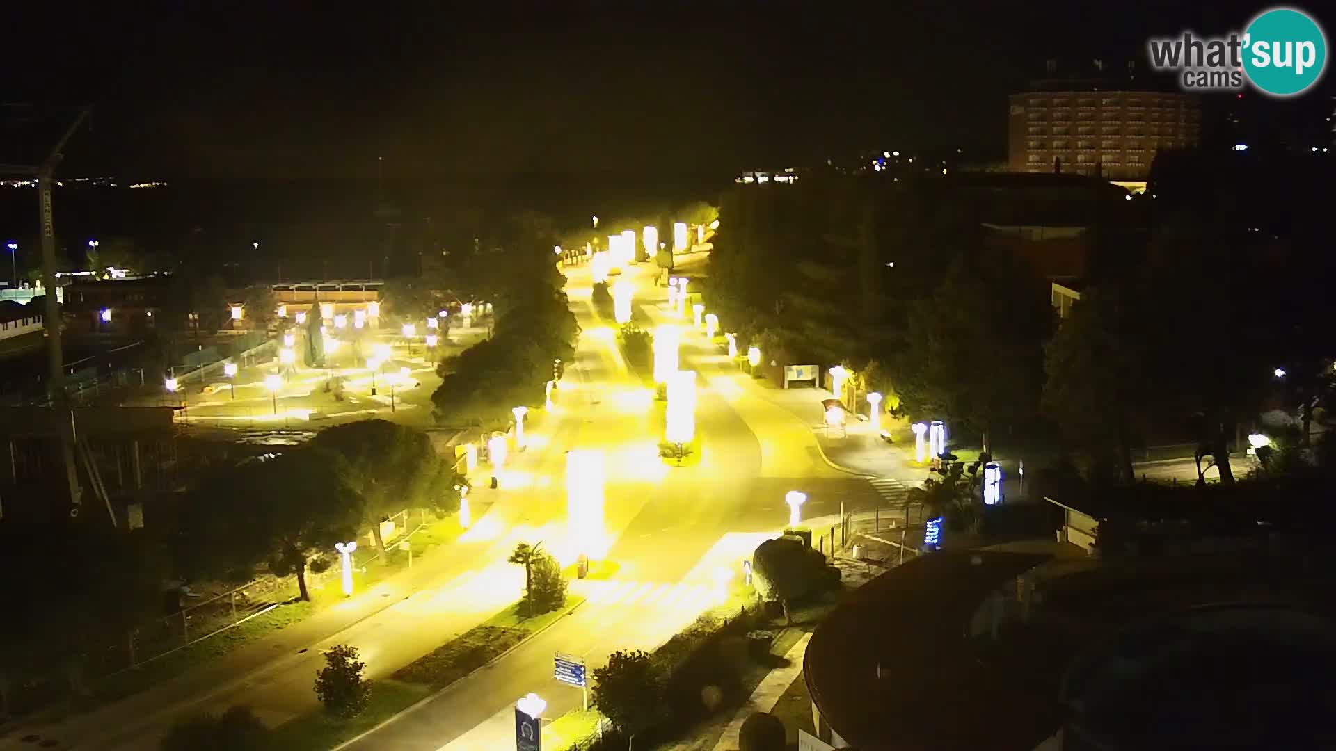 Marina di Portorose e il golfo di Piran