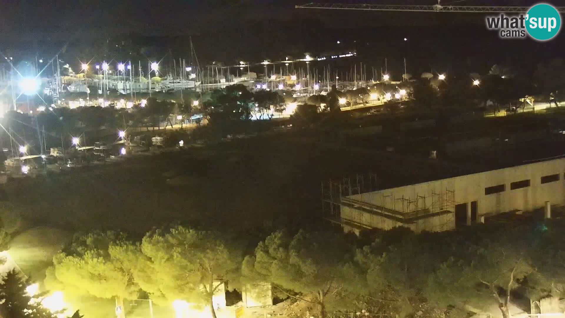 Marina di Portorose e il golfo di Piran