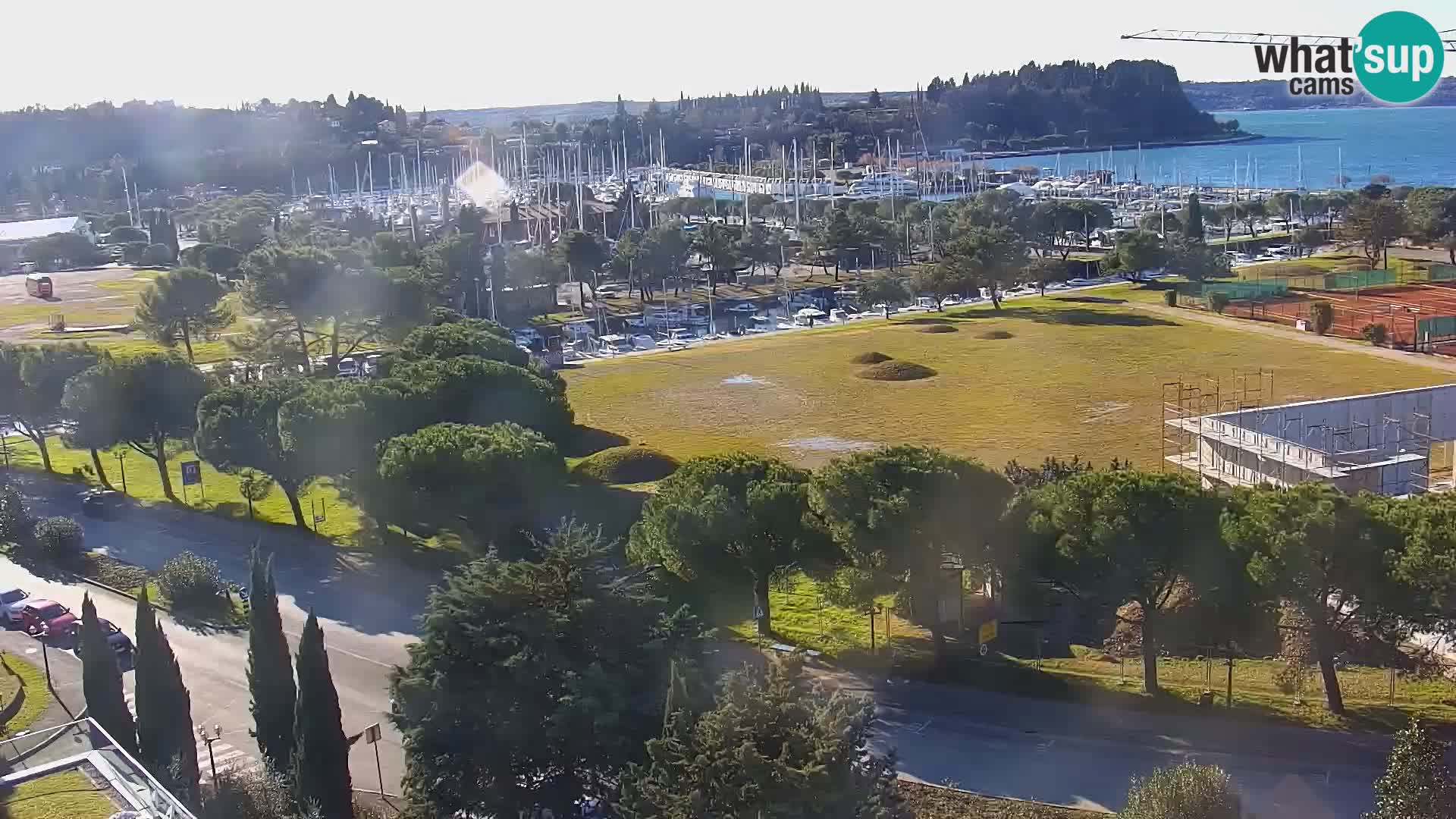 Marina di Portorose e il golfo di Piran