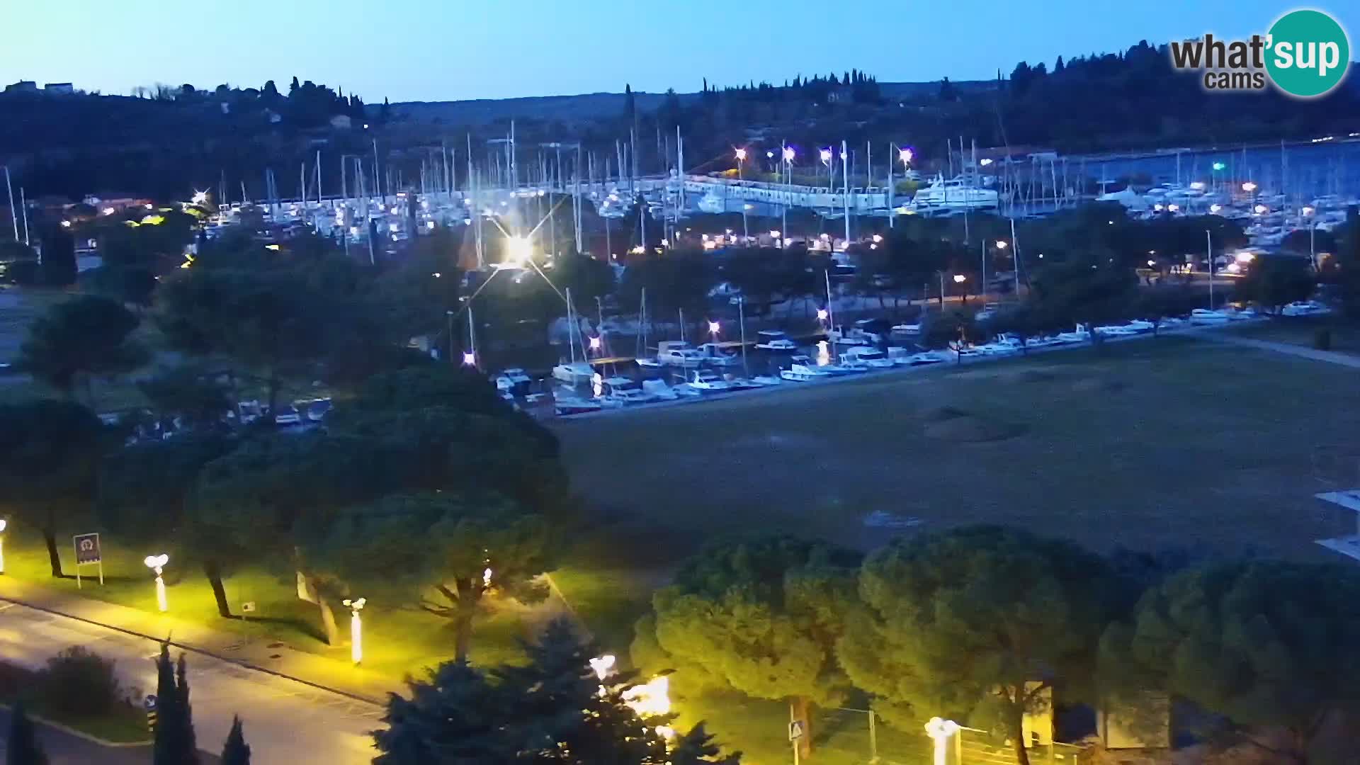 Portorož Marina y el golfo de Piran