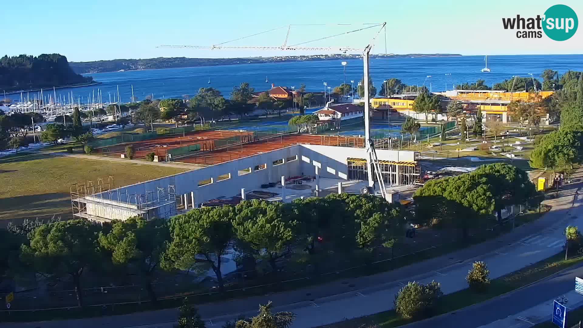 Portorož Marina et le golfe de Piran