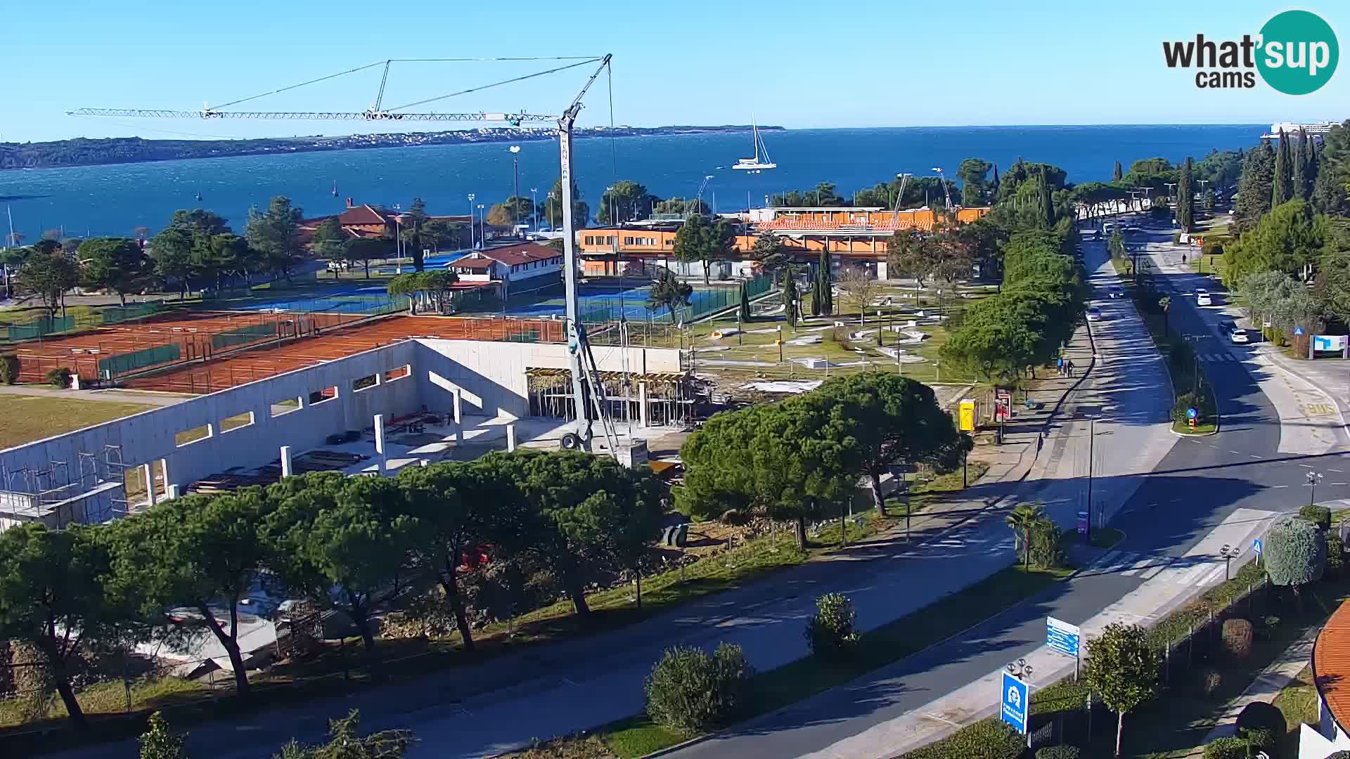 Portorož Marina et le golfe de Piran