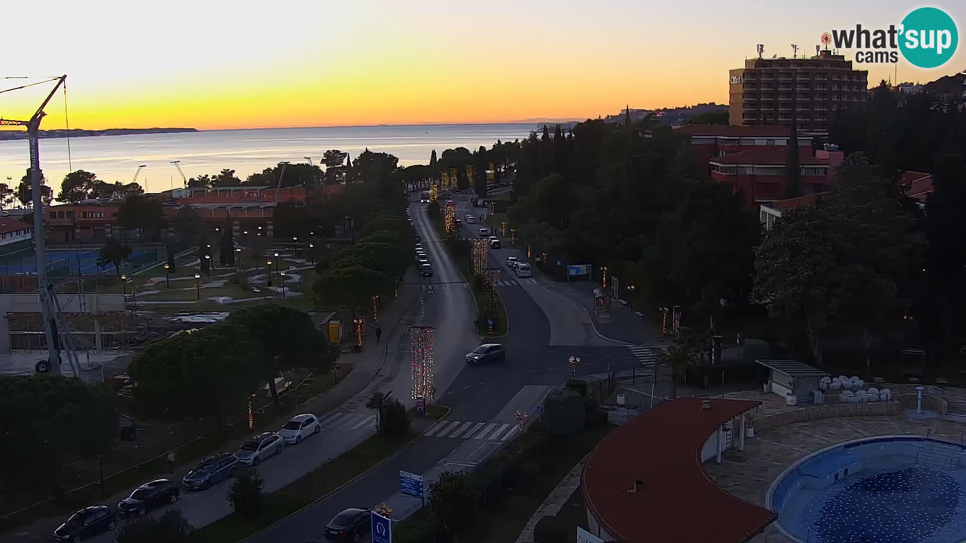 Portorož Marina and Gulf of Piran