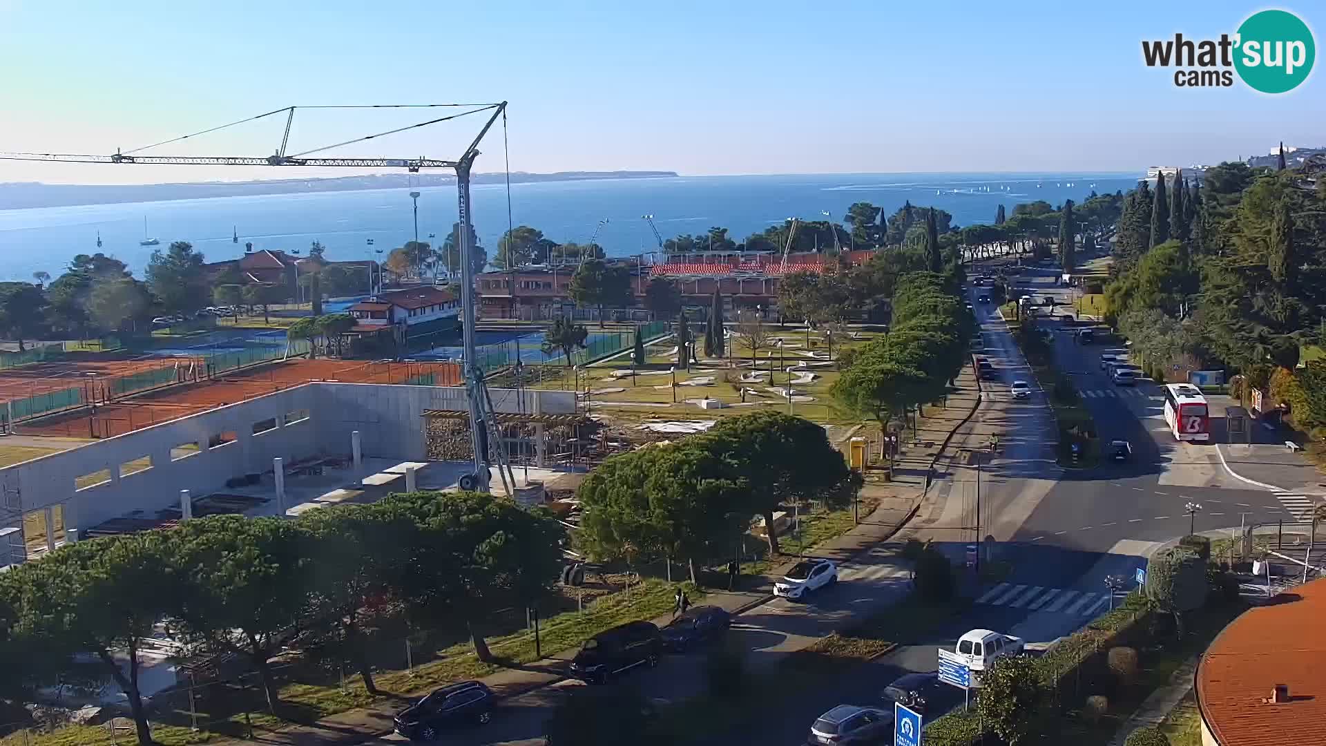 Portorož Marina and Gulf of Piran