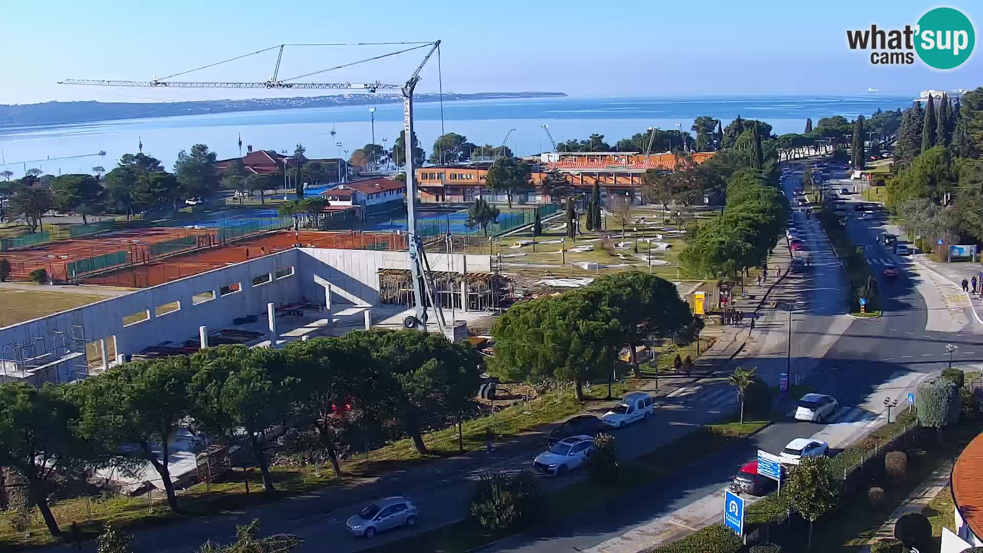 Portorož Marina et le golfe de Piran