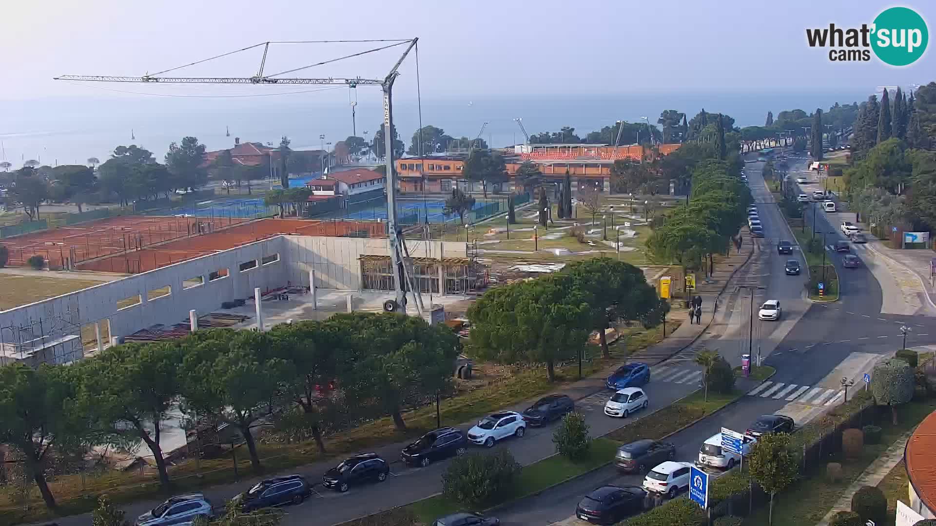 Portorož Marina et le golfe de Piran