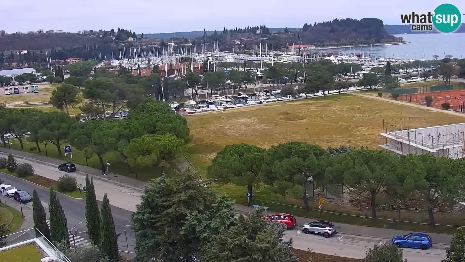 Marina di Portorose e il golfo di Piran