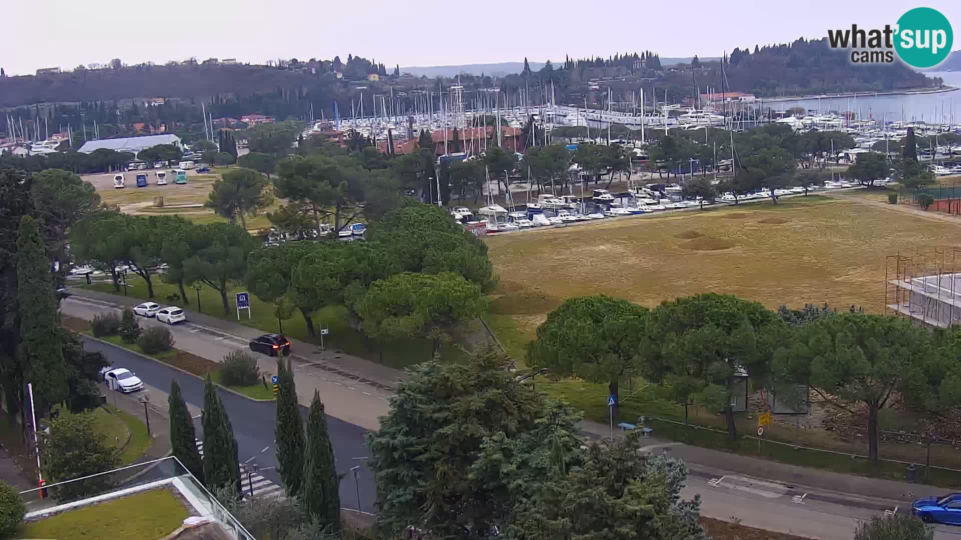 Portorož Marina et le golfe de Piran