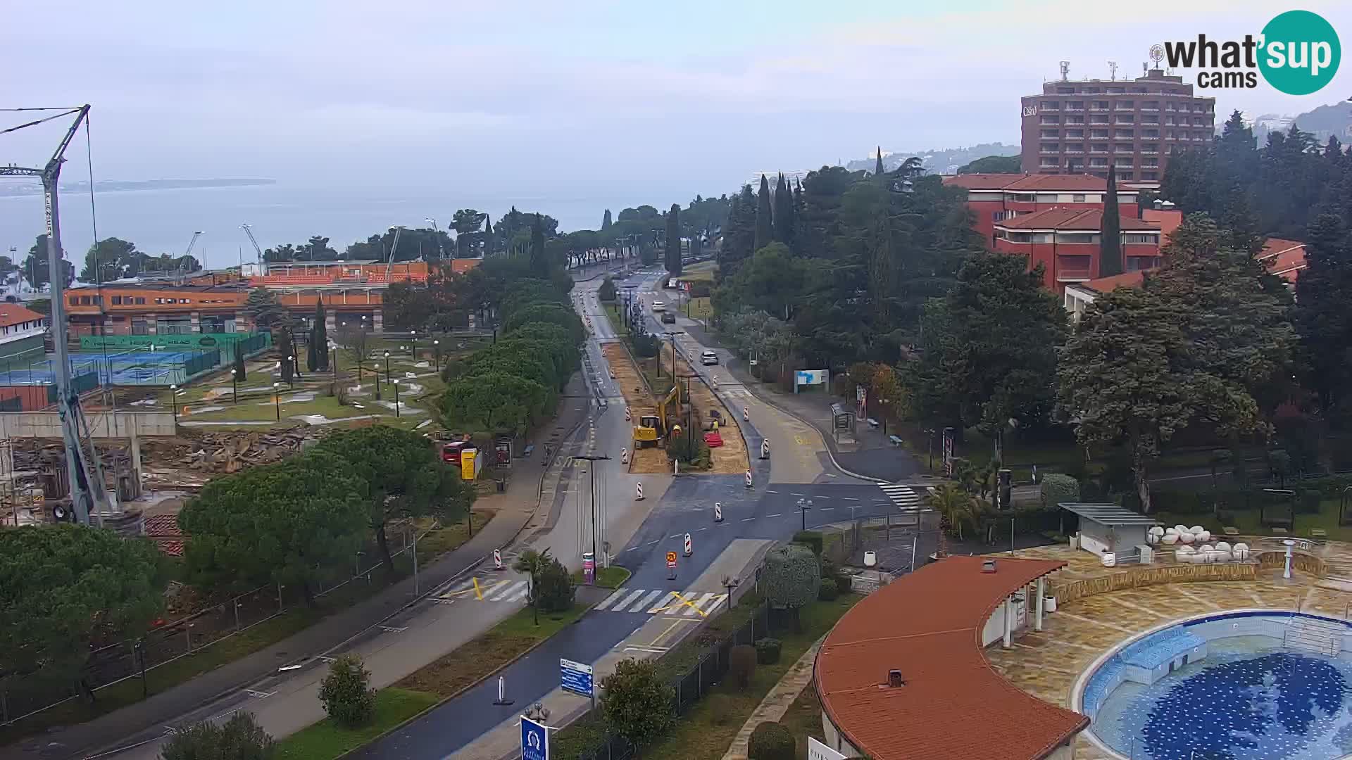 Portorož Marina y el golfo de Piran