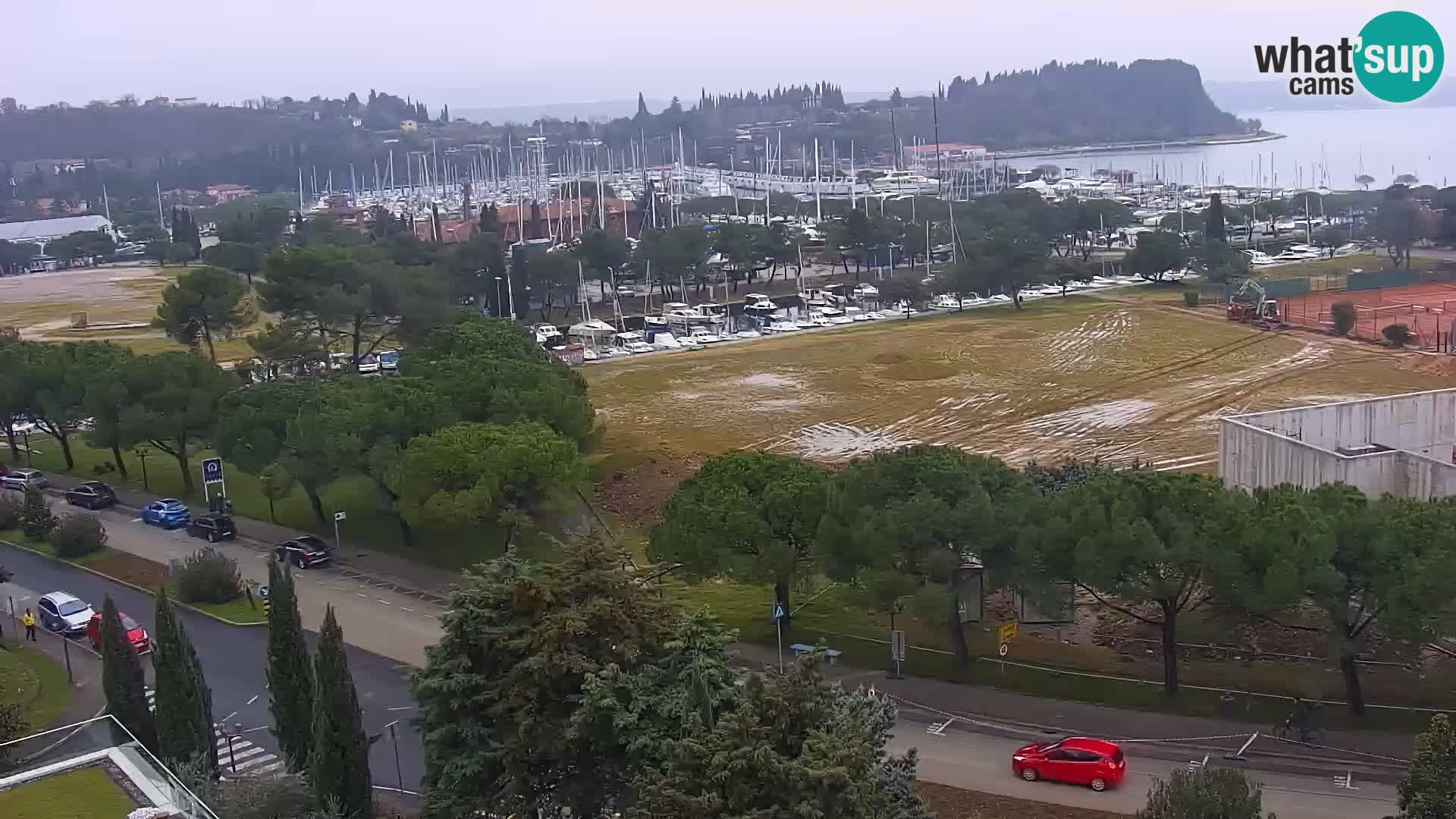 Marina di Portorose e il golfo di Piran