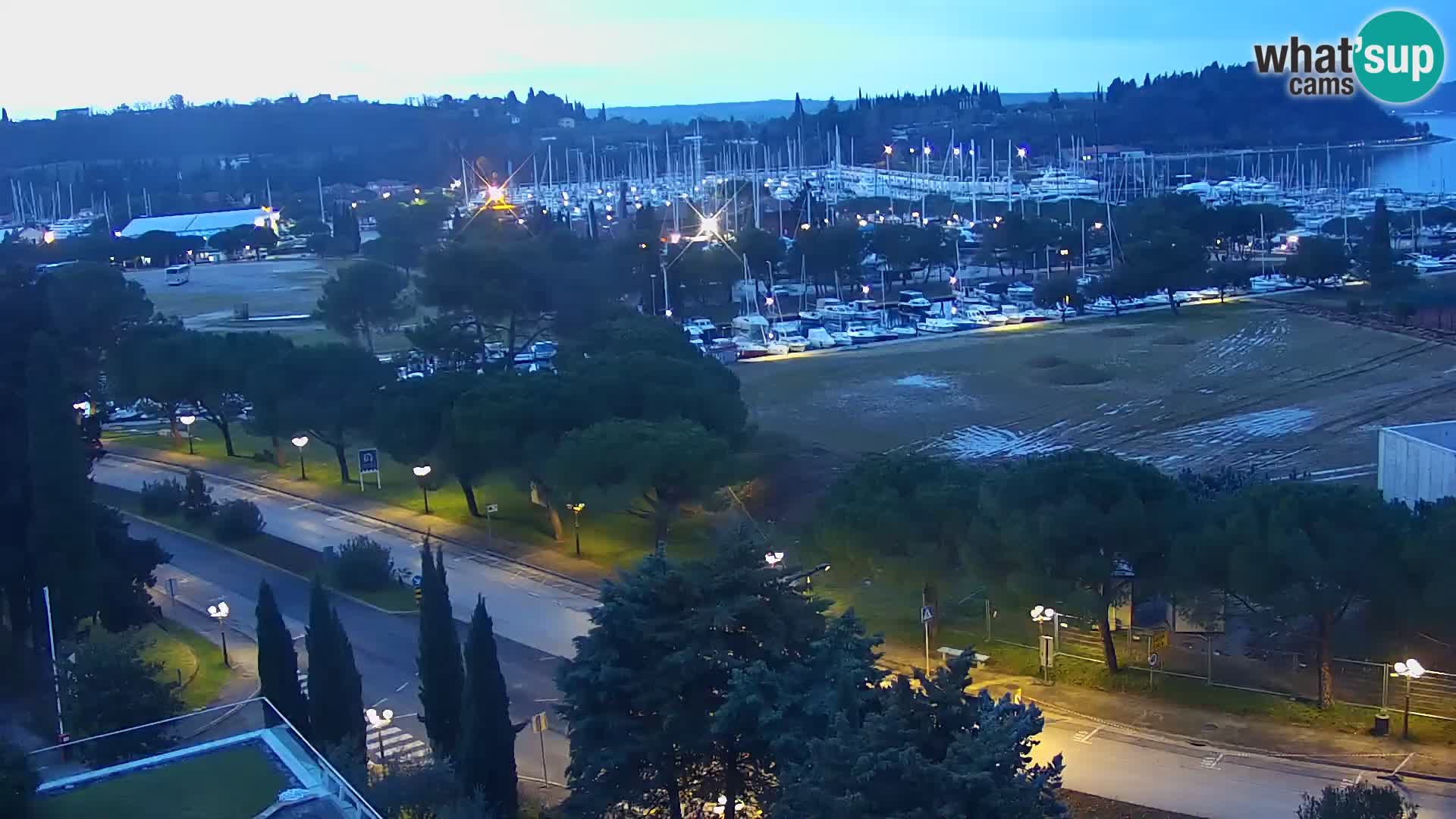 Portorož Marina et le golfe de Piran