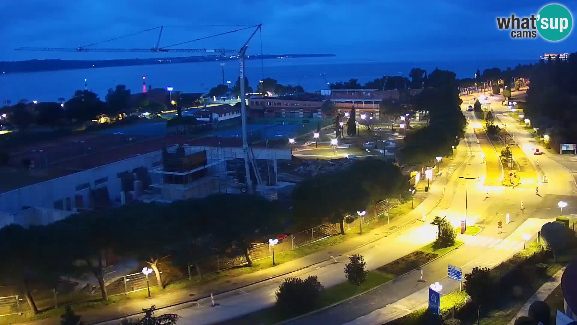 Portorož Marina et le golfe de Piran