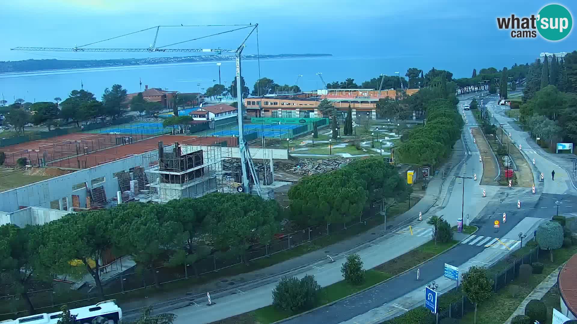 Portorož Marina y el golfo de Piran