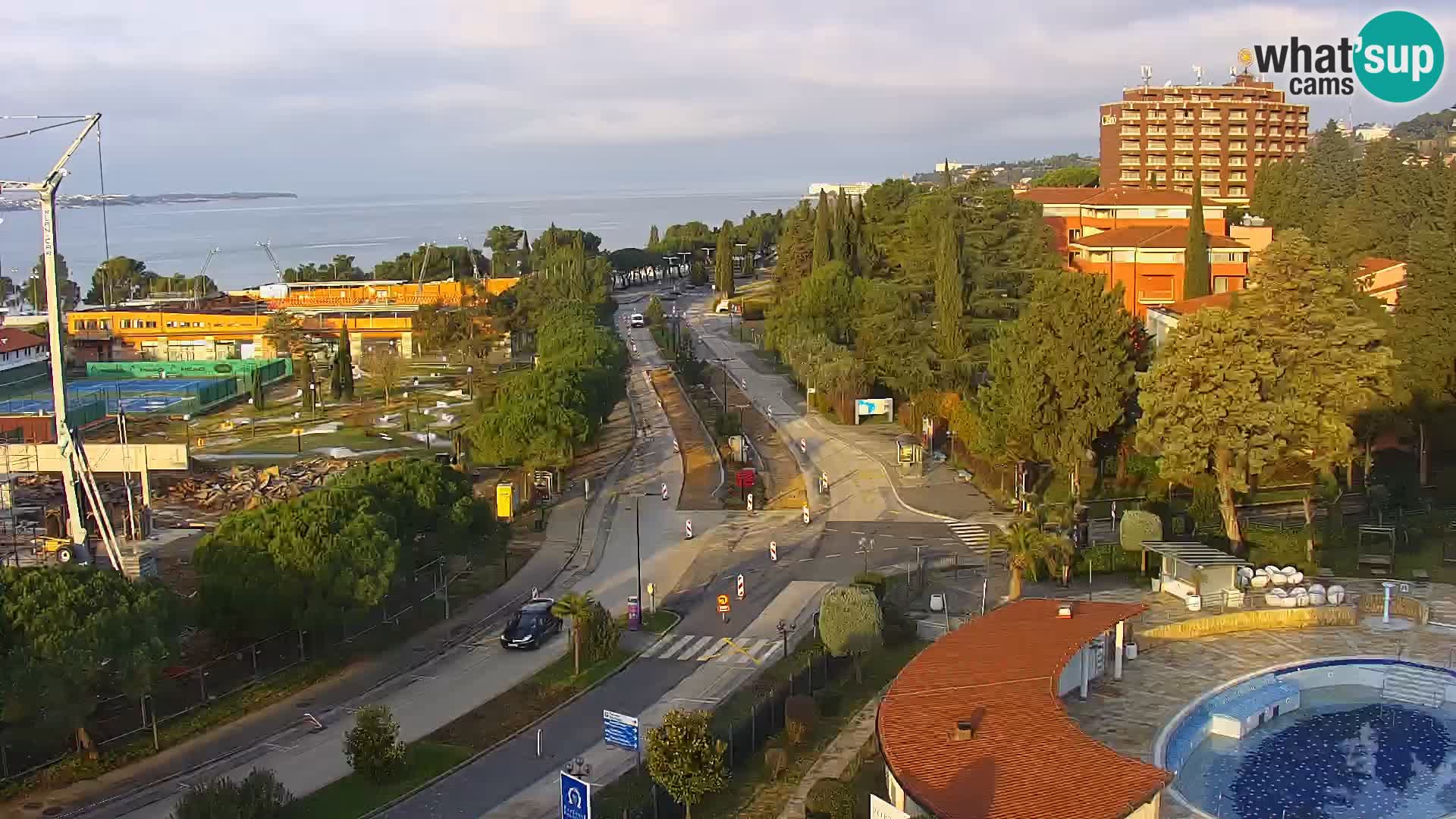 Marina Portorož und dem Golf von Piran