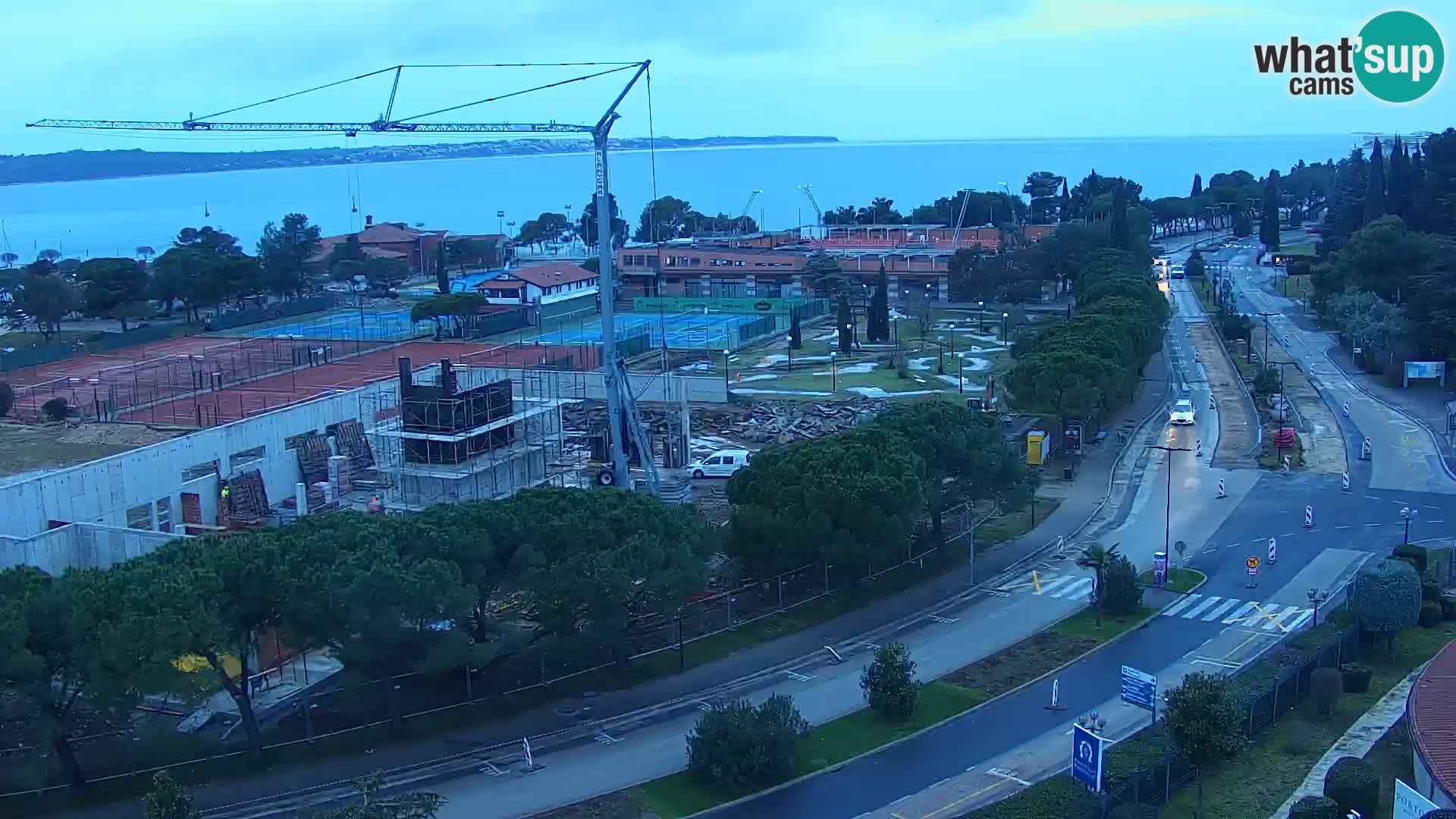 Portorož Marina y el golfo de Piran