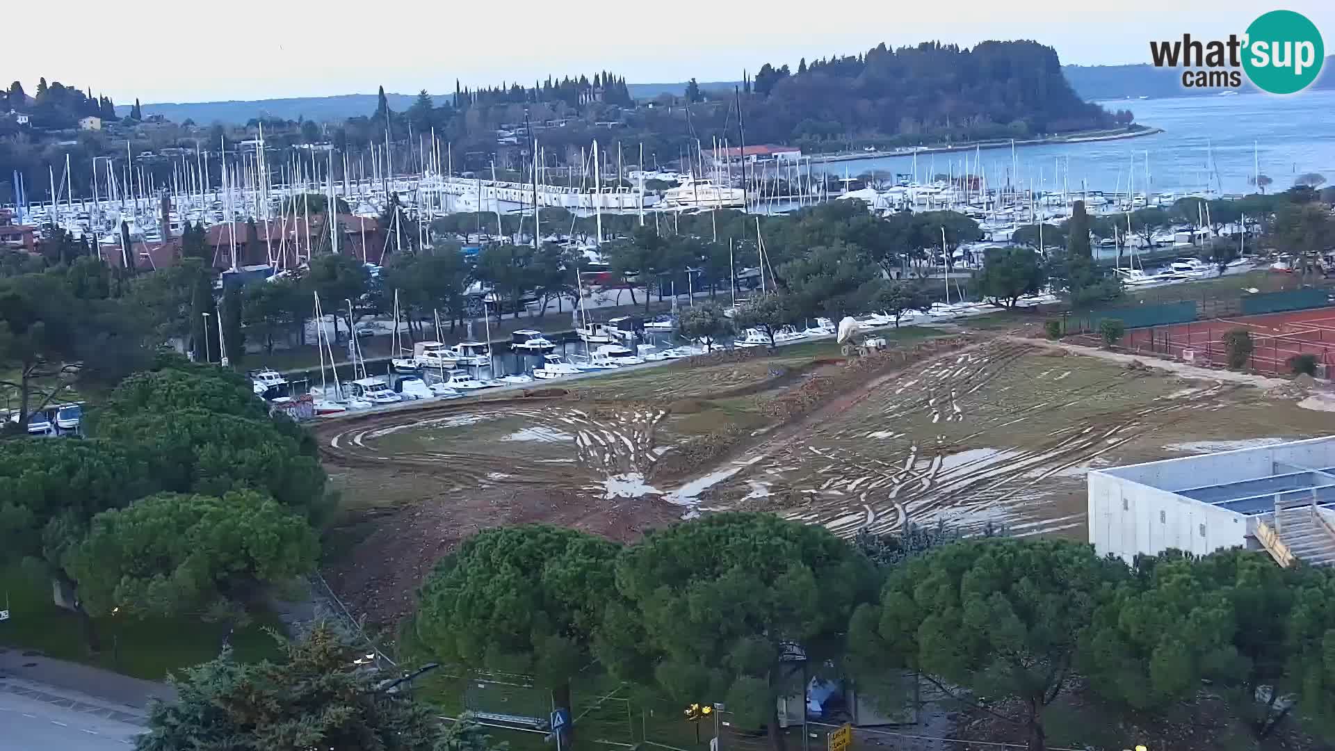 Portorož Marina et le golfe de Piran