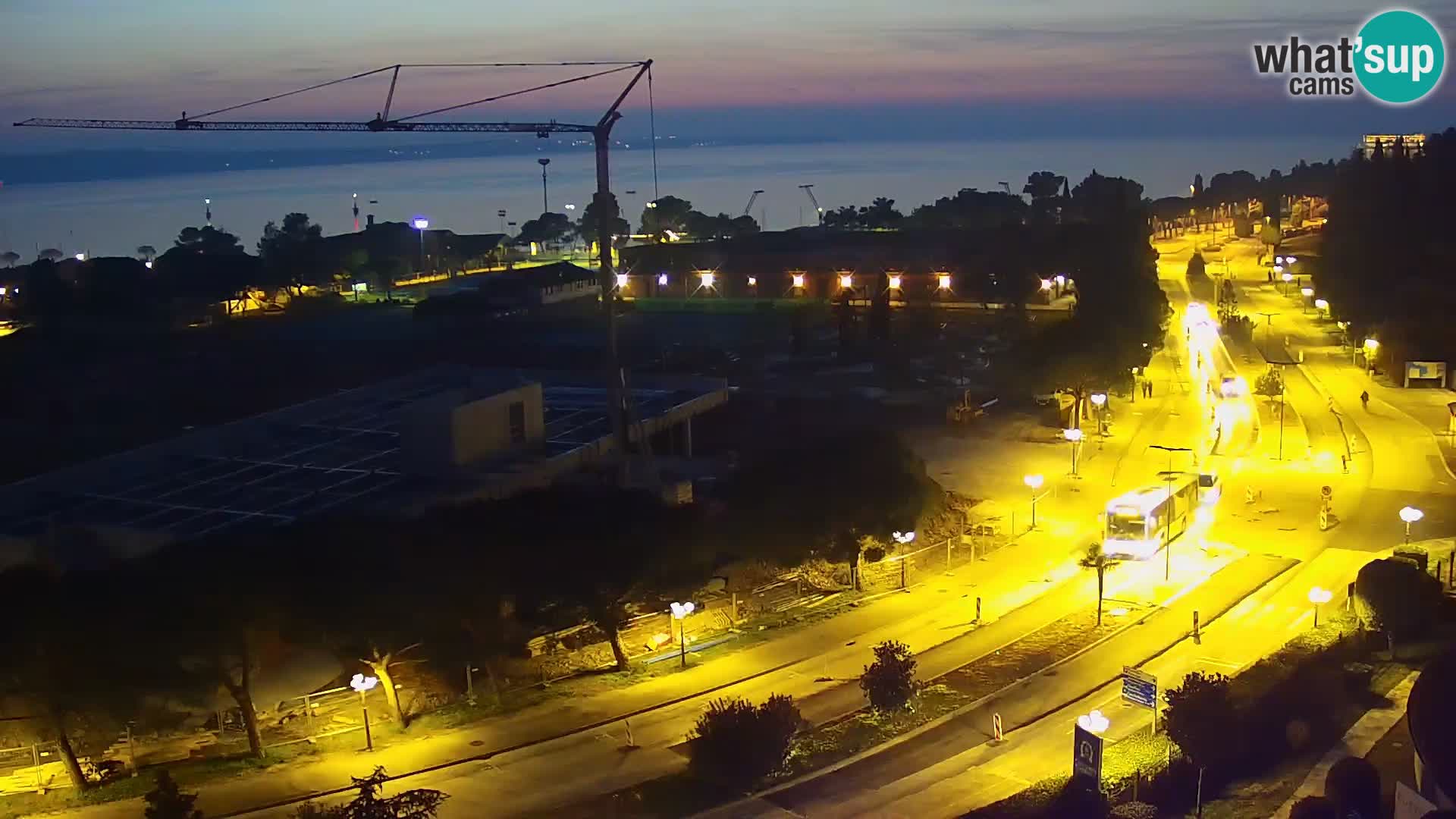 Portorož Marina y el golfo de Piran