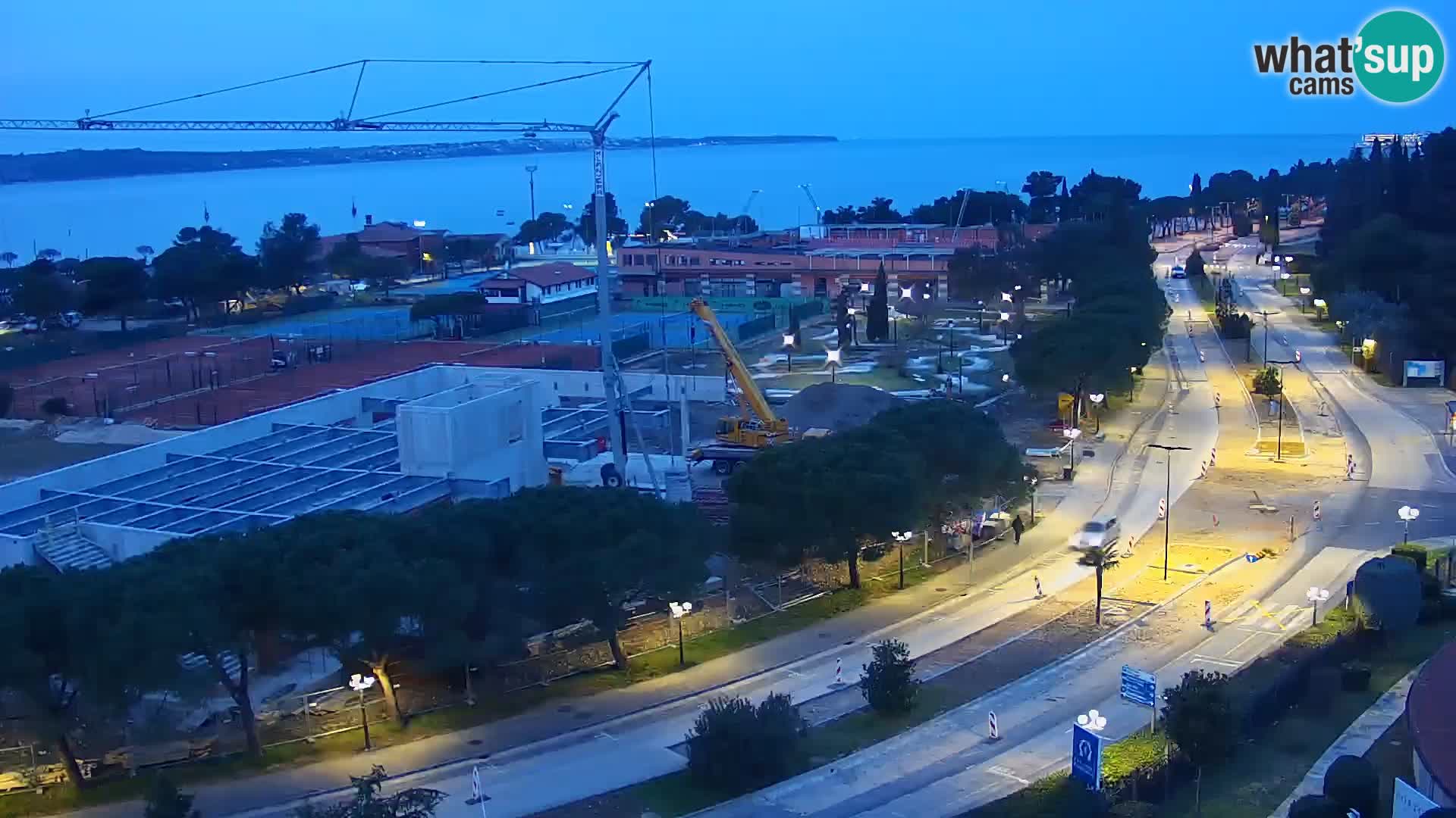 Portorož Marina et le golfe de Piran