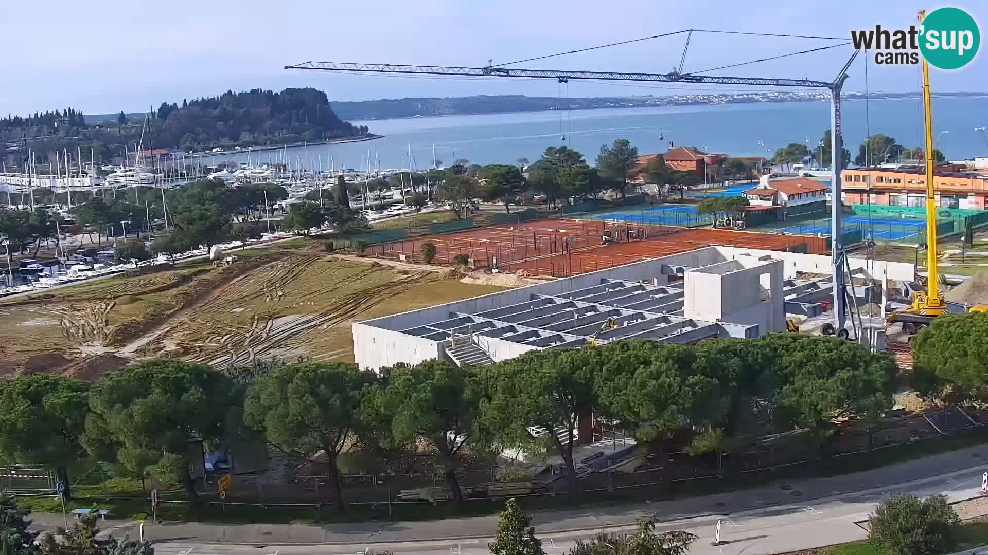 Portorož Marina et le golfe de Piran