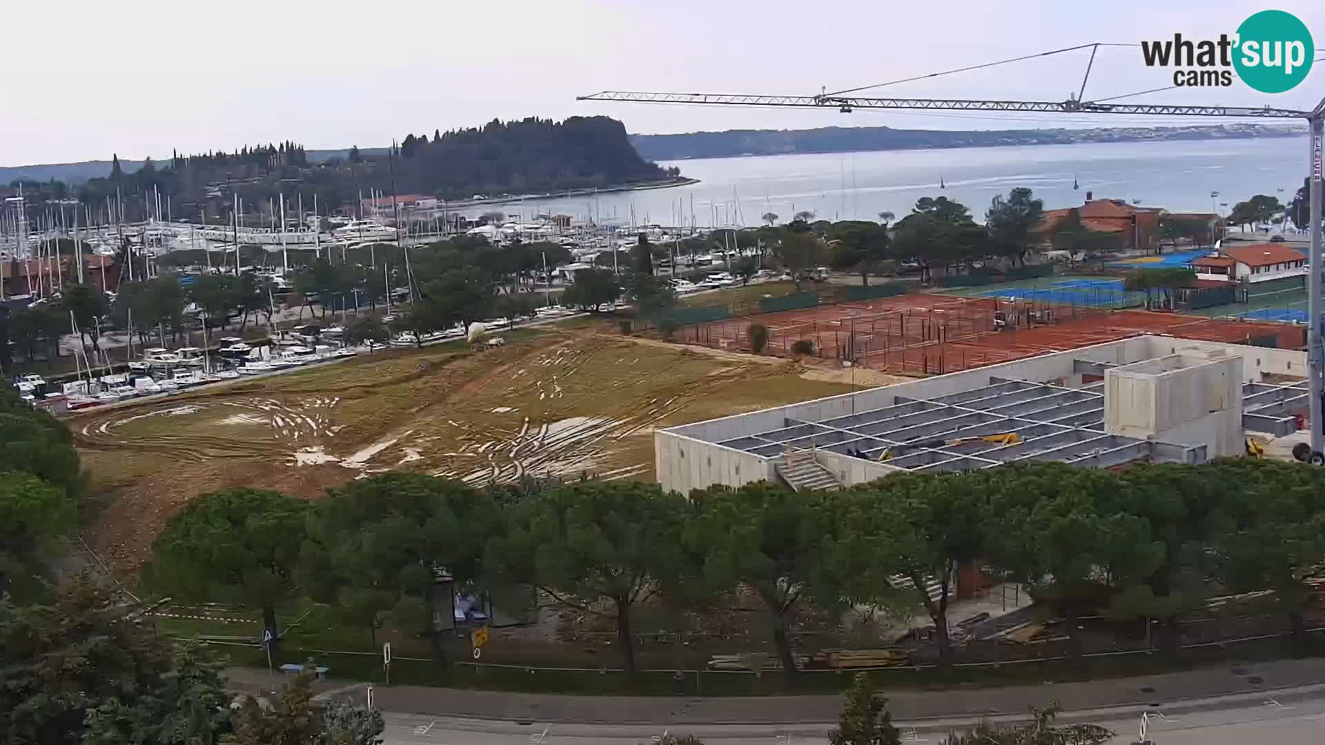 Portorož Marina et le golfe de Piran