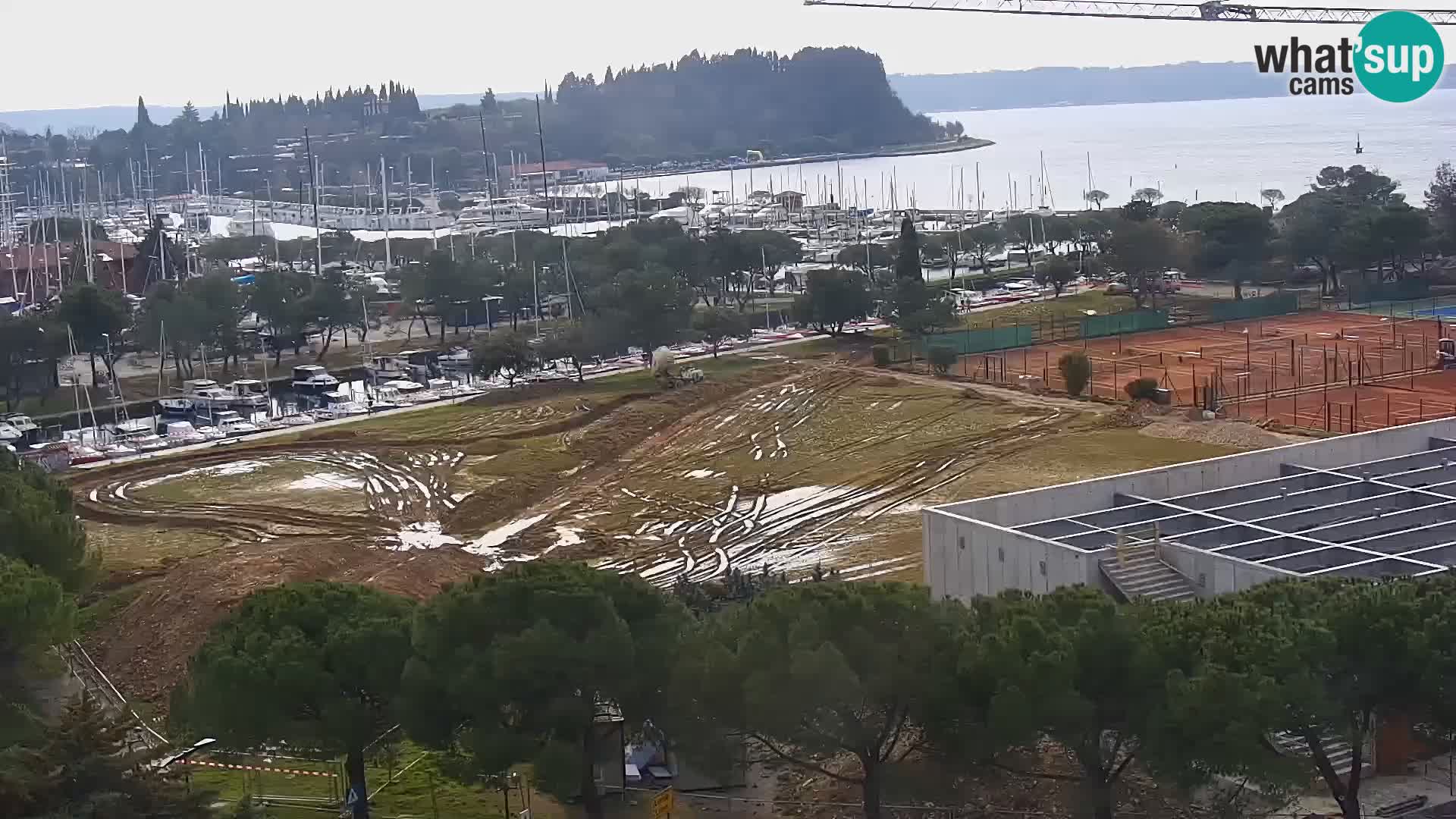 Portorož Marina et le golfe de Piran