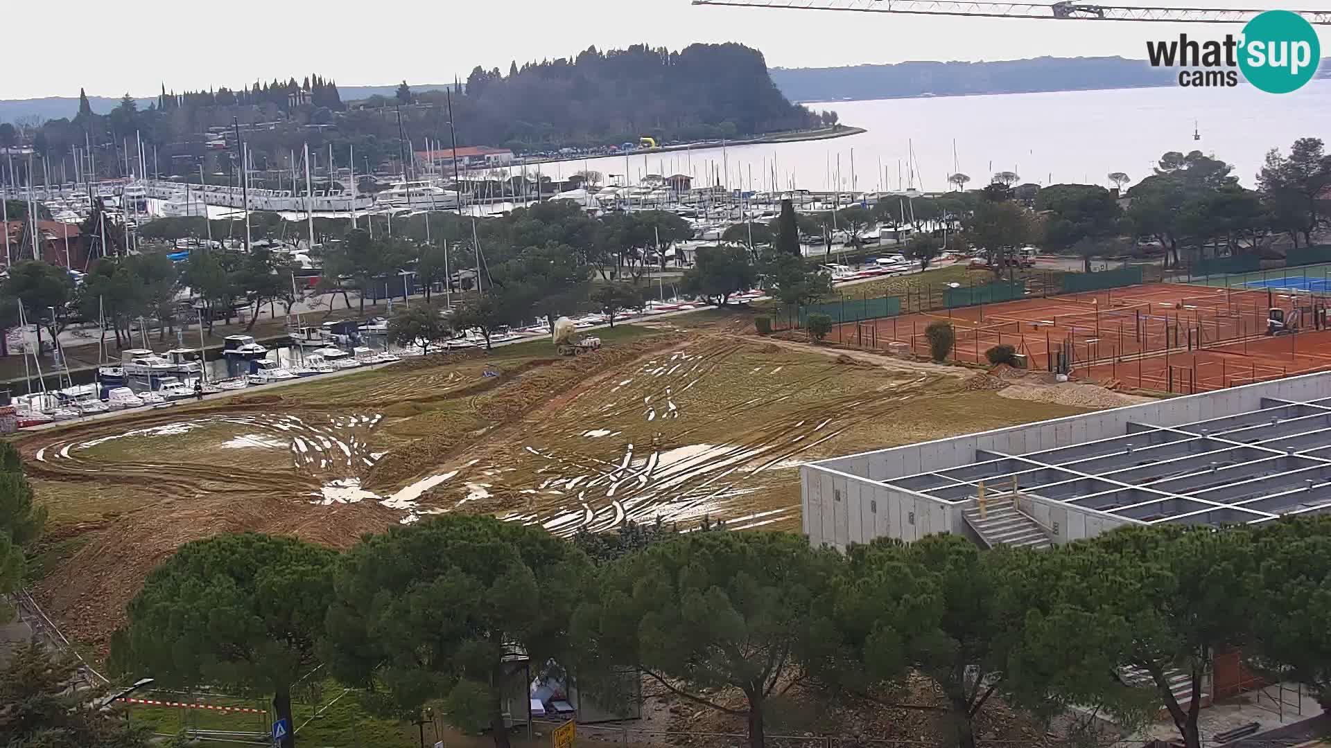 Marina di Portorose e il golfo di Piran