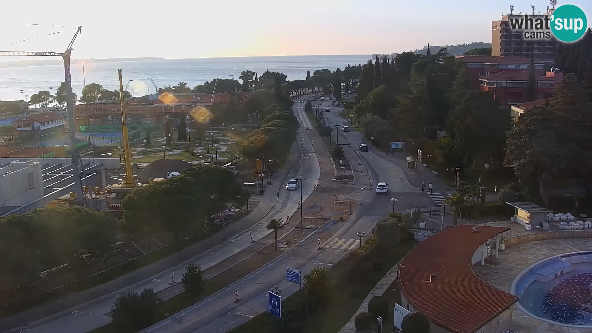 Portorož Marina et le golfe de Piran