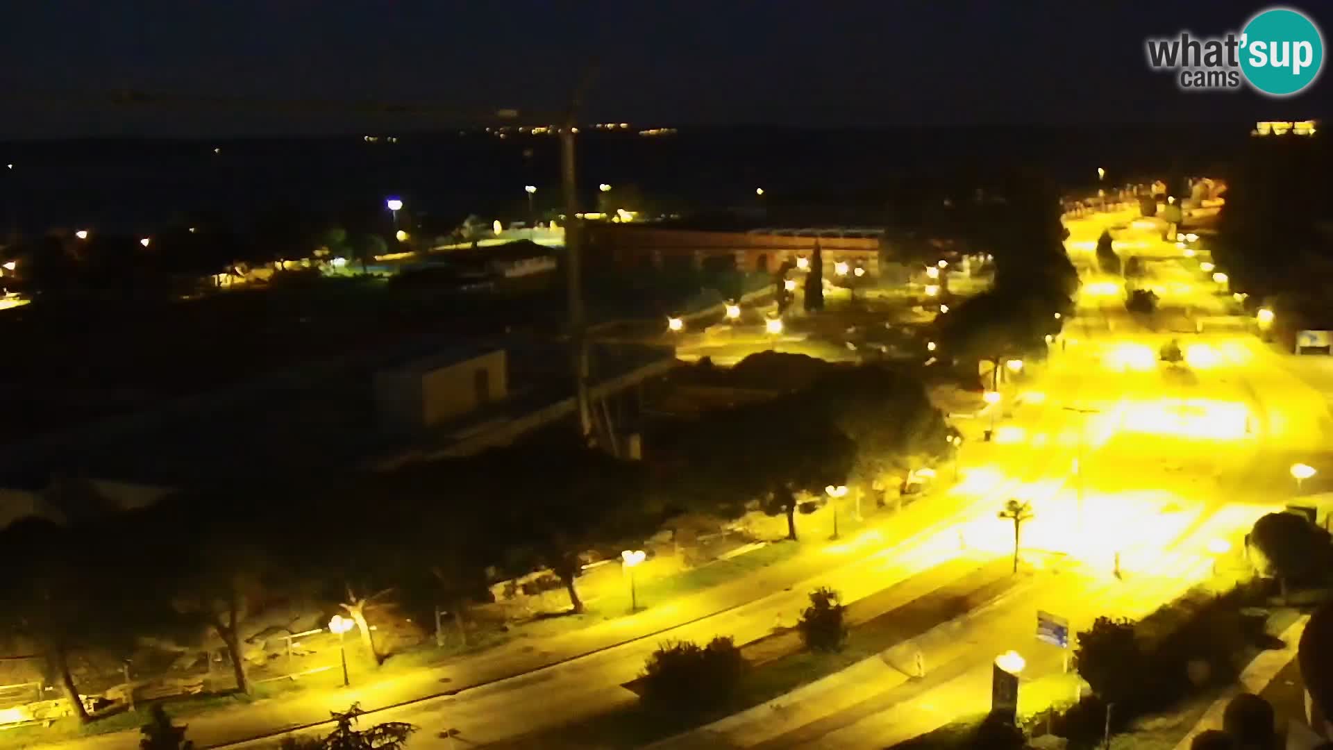 Marina di Portorose e il golfo di Piran