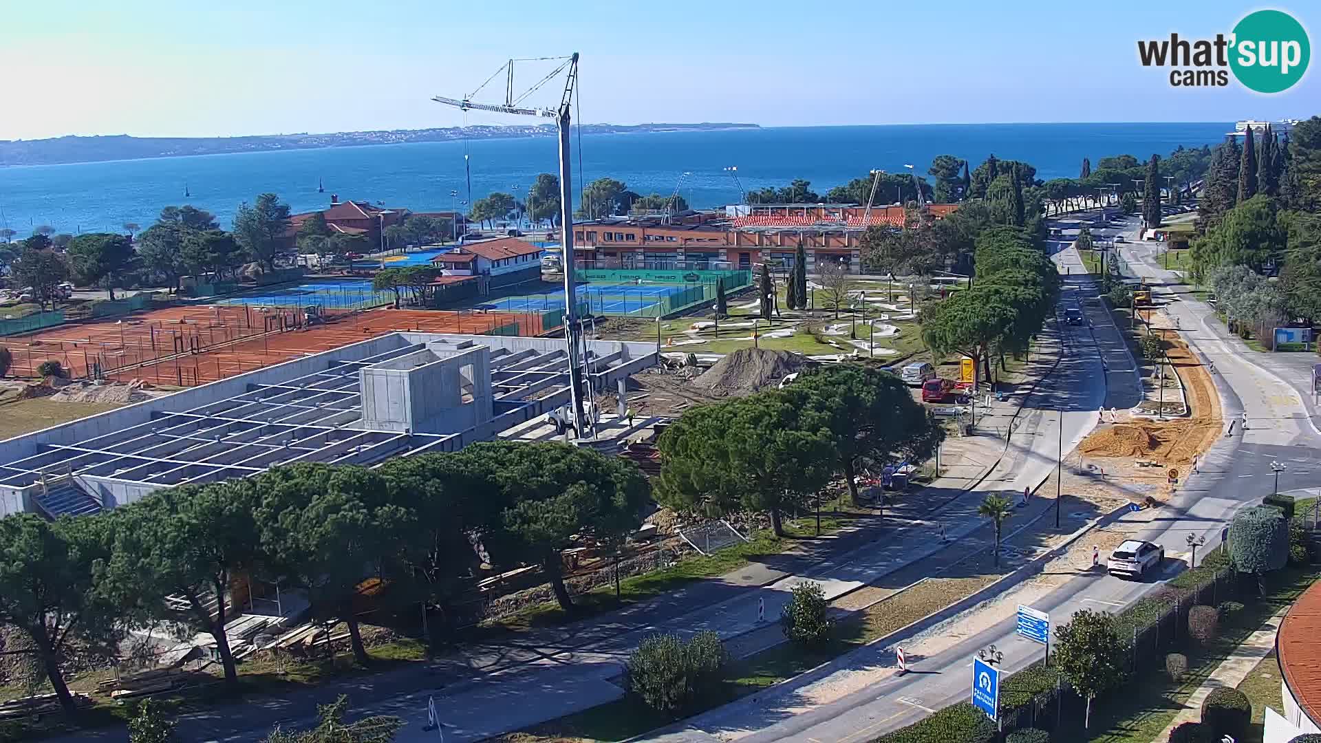 Portorož Marina et le golfe de Piran