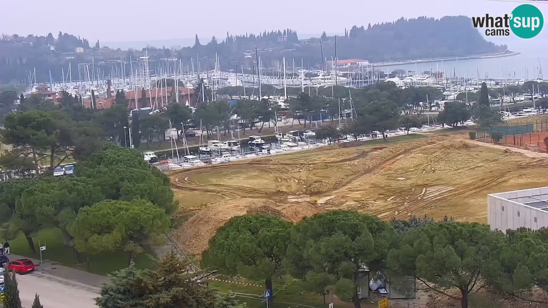 Portorož Marina et le golfe de Piran