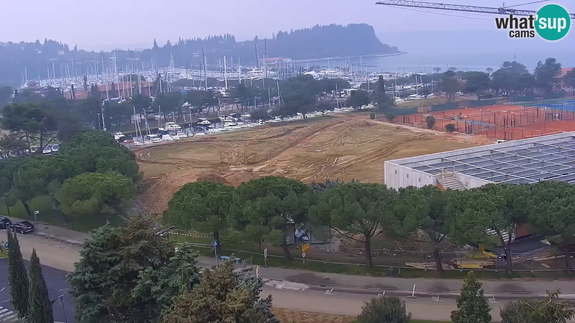 Portorož Marina y el golfo de Piran