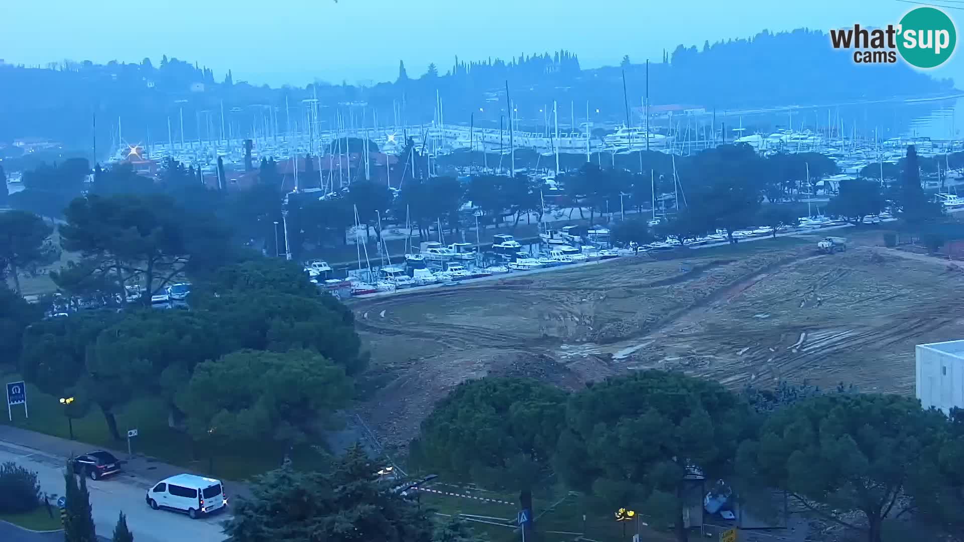 Portorož Marina et le golfe de Piran