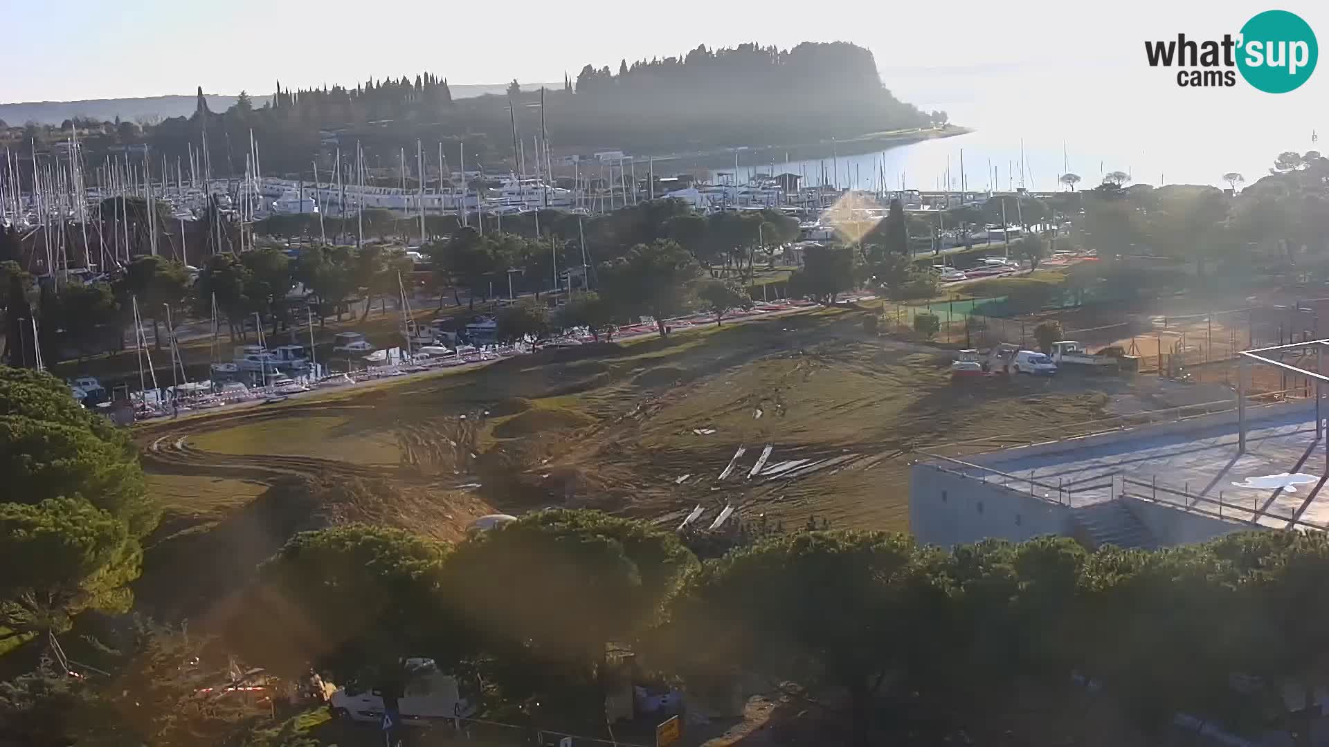 Portorož Marina et le golfe de Piran