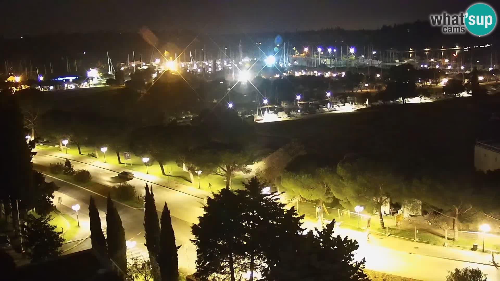 Marina di Portorose e il golfo di Piran