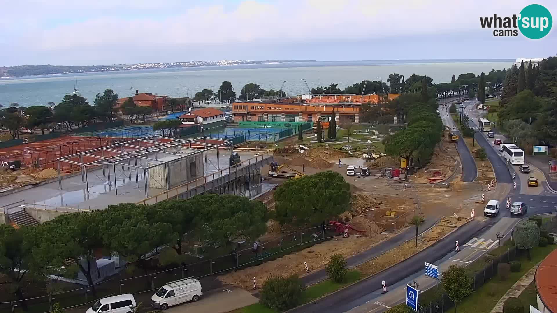 Portorož Marina et le golfe de Piran