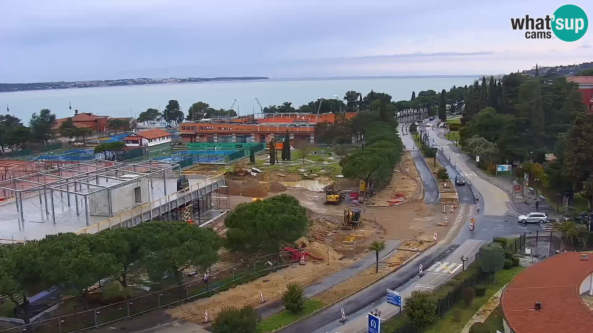 Portorož Marina et le golfe de Piran