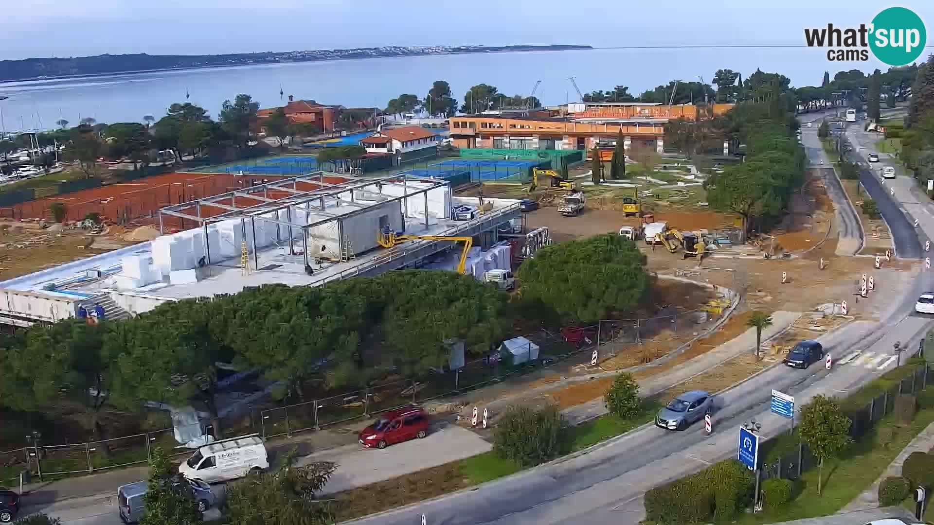 Portorož Marina et le golfe de Piran