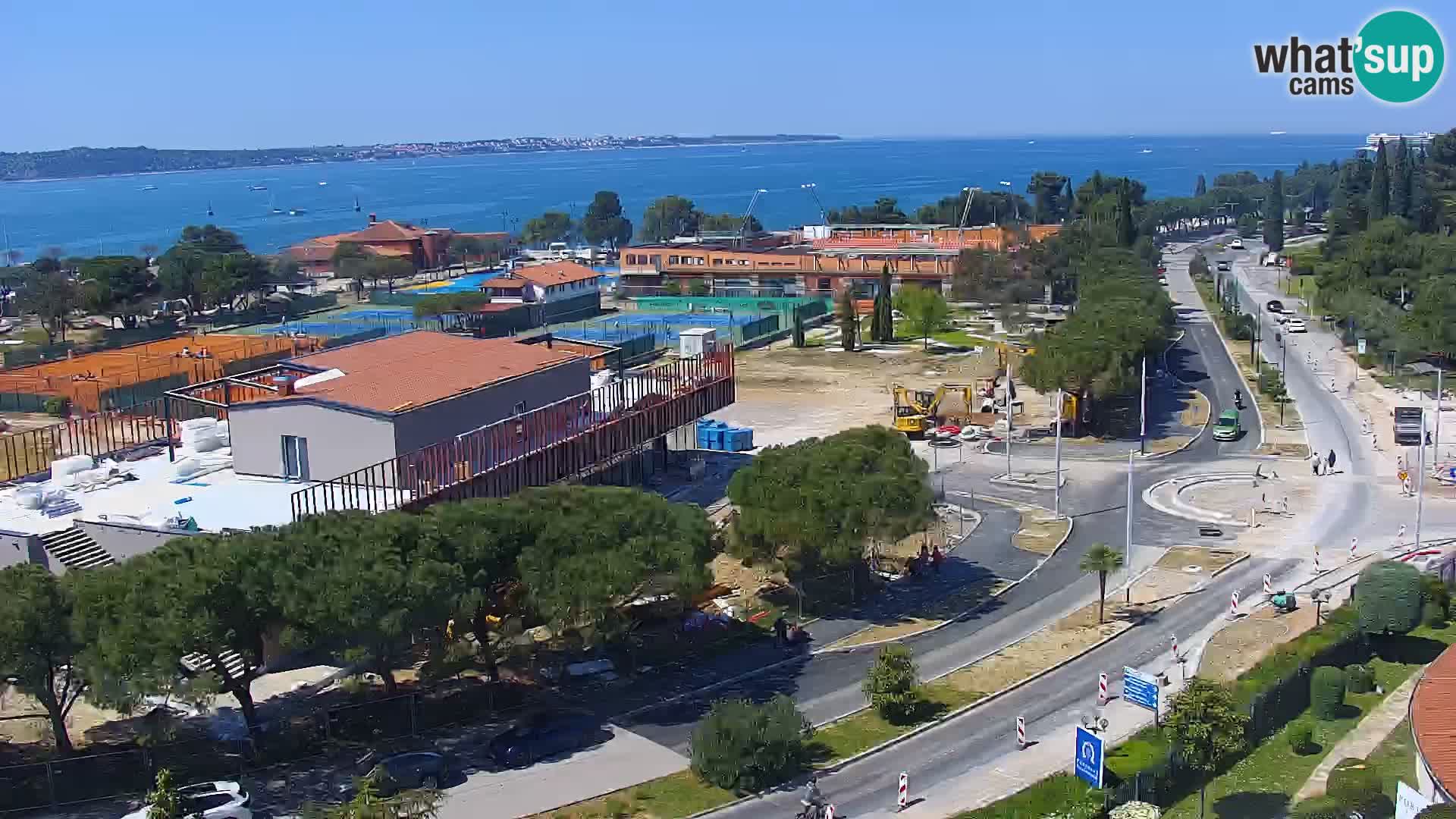 Portorož Marina et le golfe de Piran