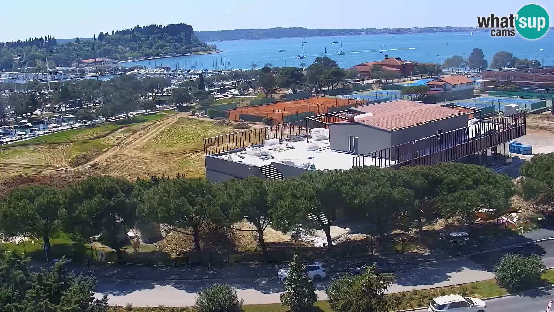 Portorož Marina et le golfe de Piran